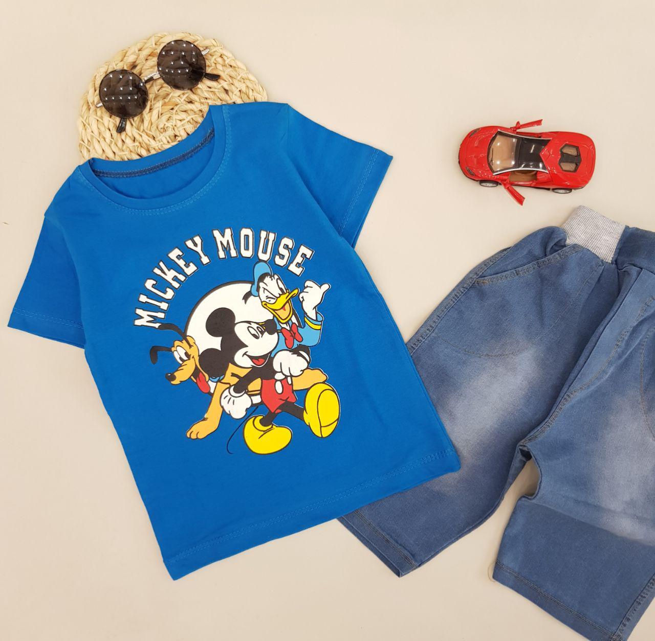 عکس بلوزشلوارک لی میکس کارتونی - شماره 4