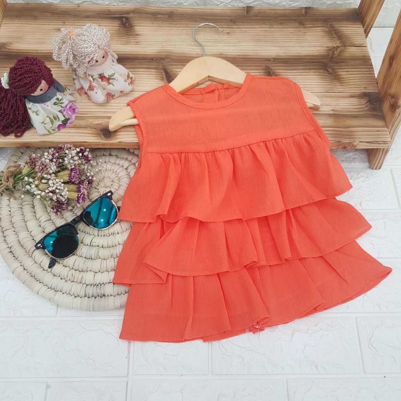 عکس تونیک شلوارک پله ای - شماره 8