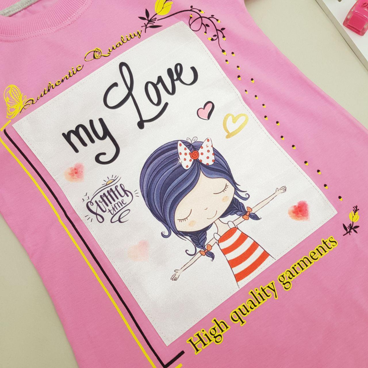 عکس بلوزساپورت دخترک MY LOVE - شماره 7