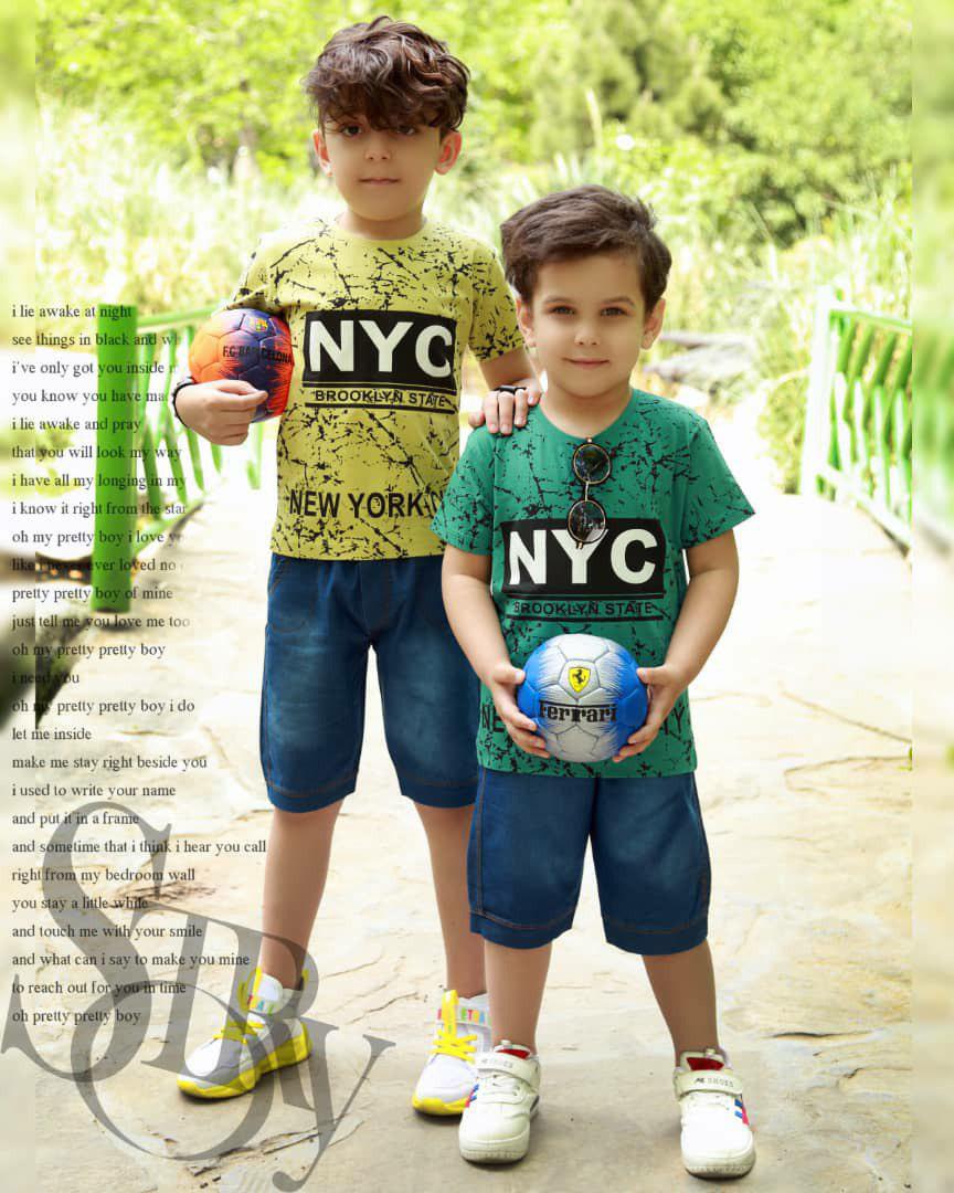 عکس بلوز شلوارک لی NYC - شماره 8