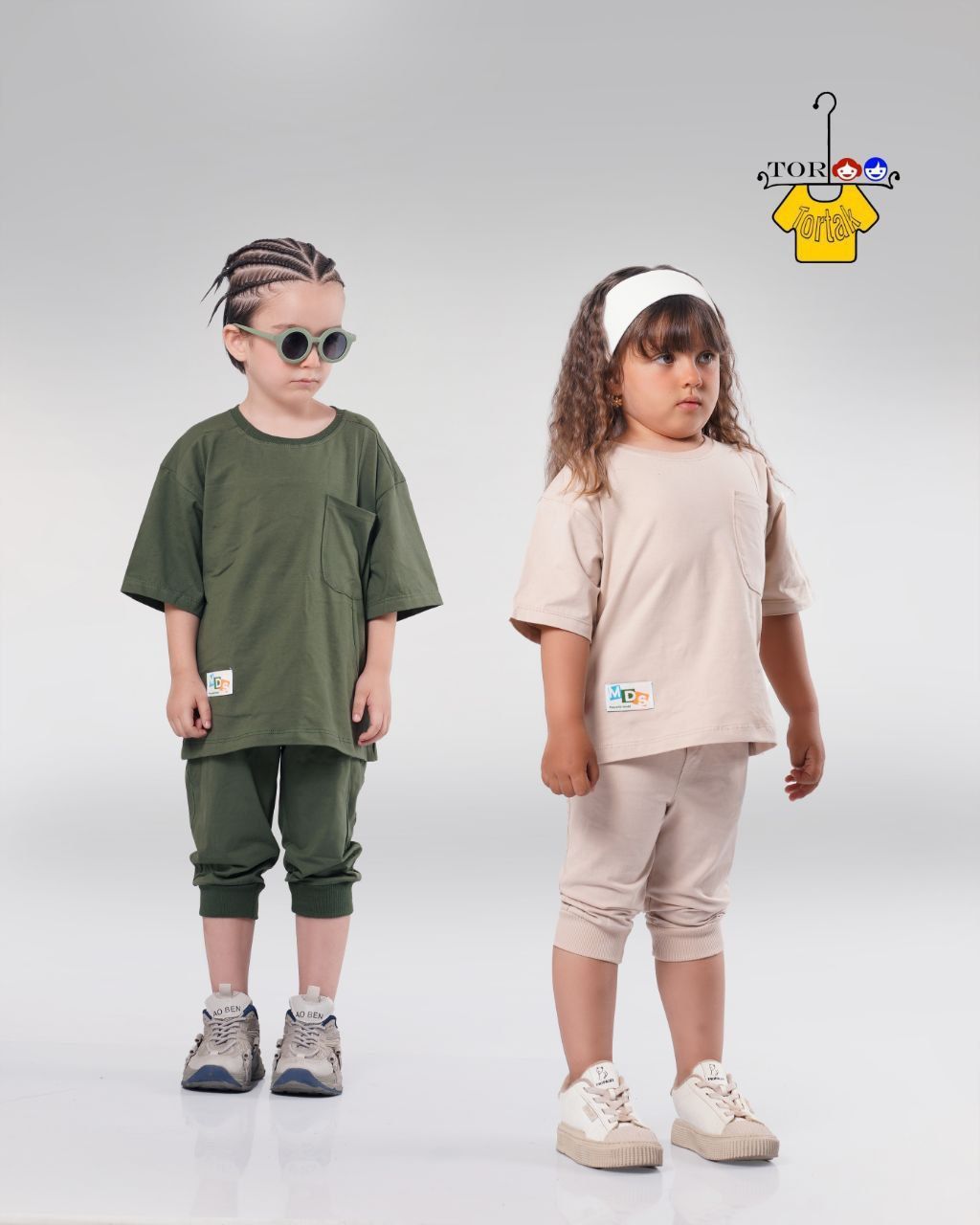 عکس تیشرت شلوارک اسپرت متین - شماره 8