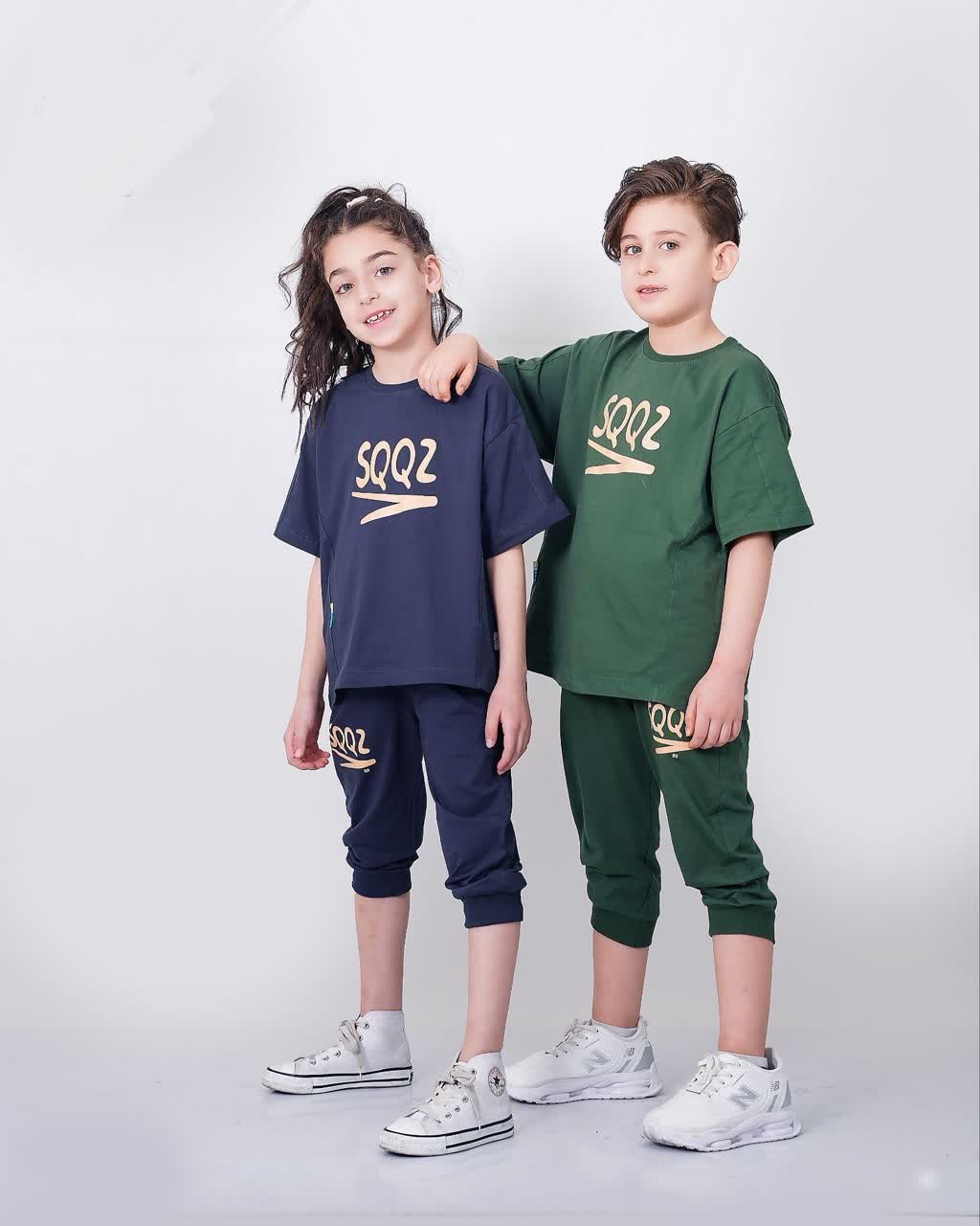 عکس تیشرت شلوارک اسپرت SQQZ - شماره 8