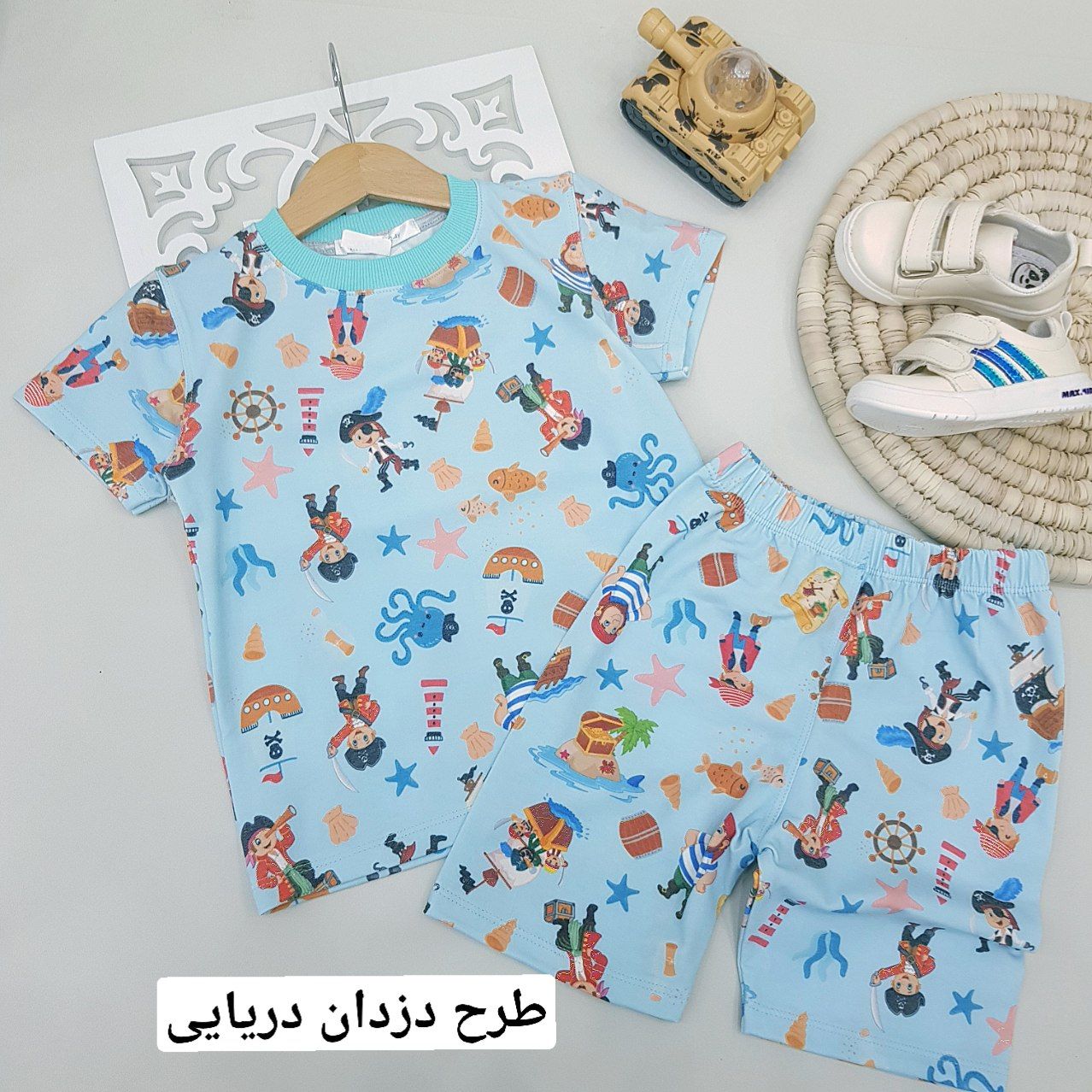 عکس بلوز شلوارک راحتی animal - شماره 8