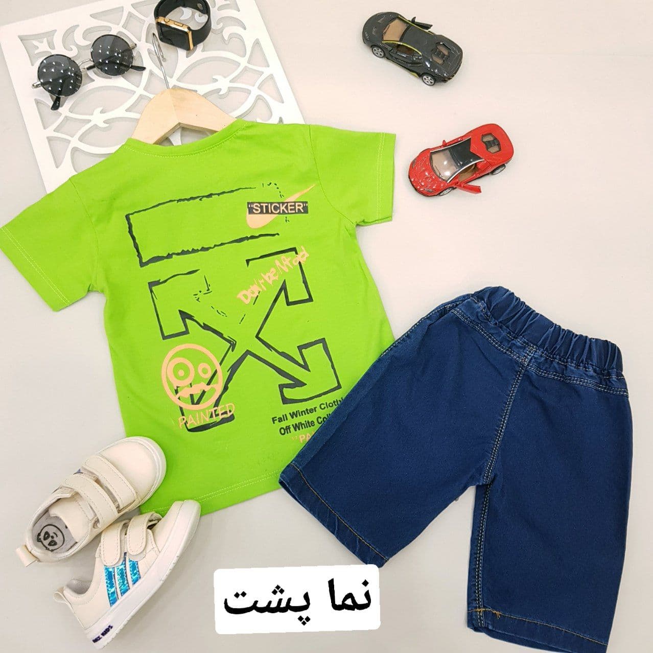 عکس بلوز شلوارک استیکر - شماره 9
