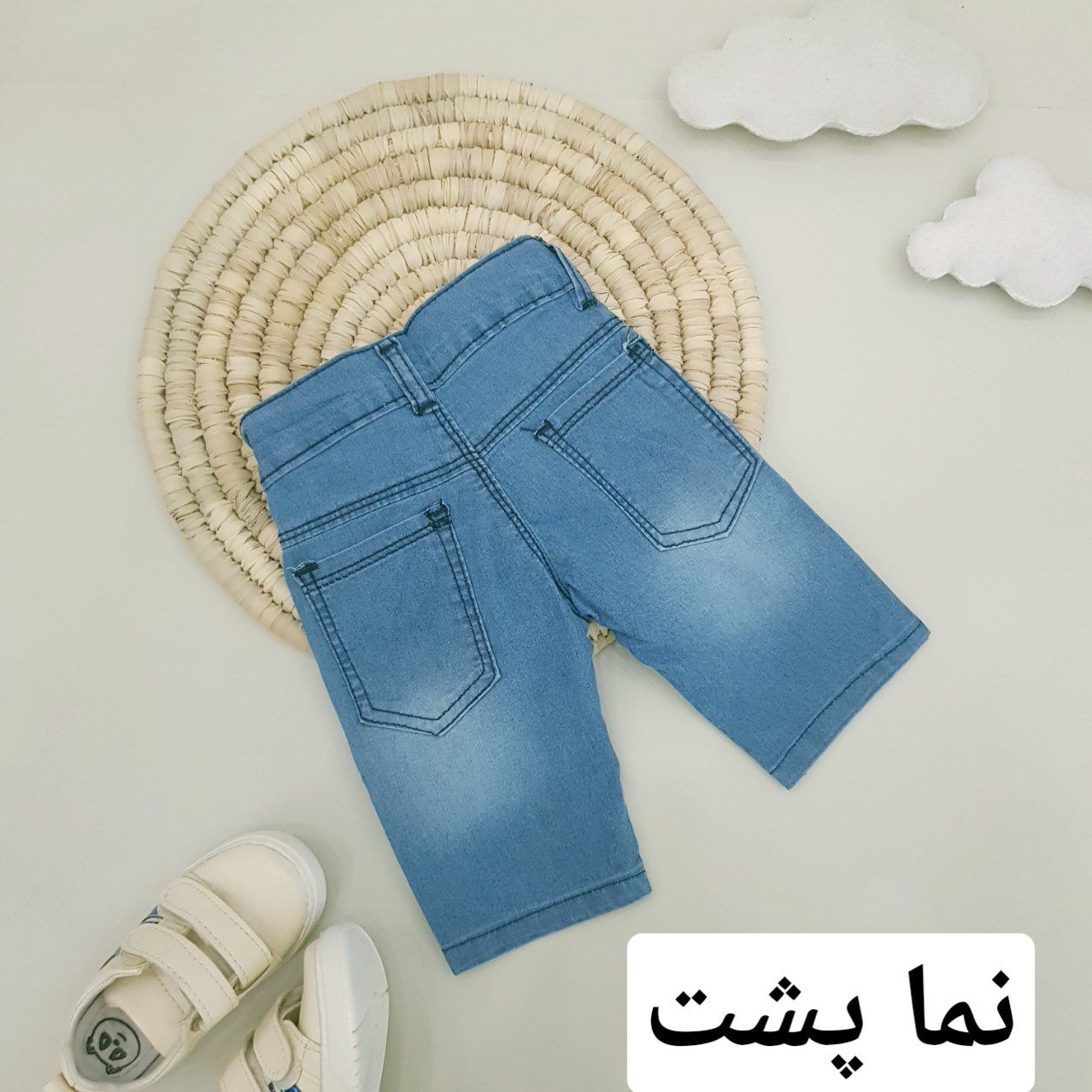عکس تک شلوارک اسپرت  کمردار - شماره 2