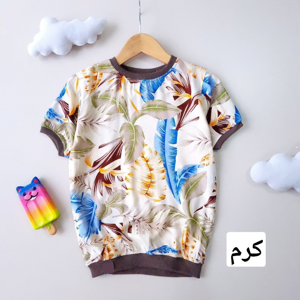 عکس تک بلوز نخی هاوایی - شماره 5