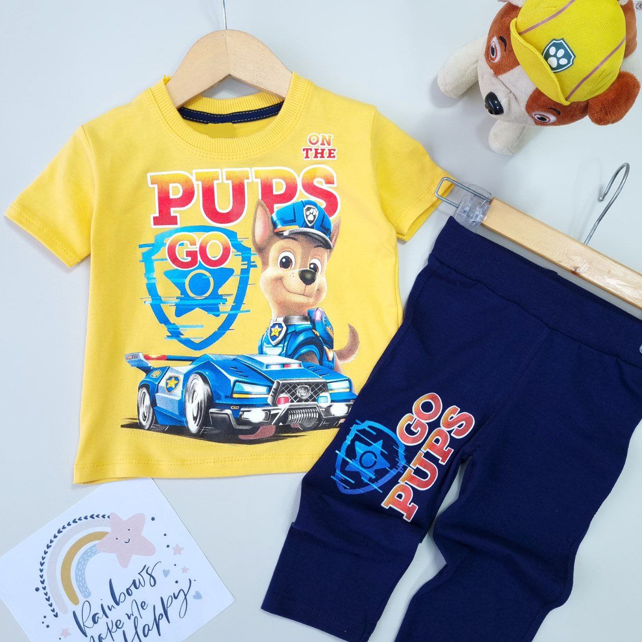 عکس تیشرت شلوارک سگ PUPS - شماره 4