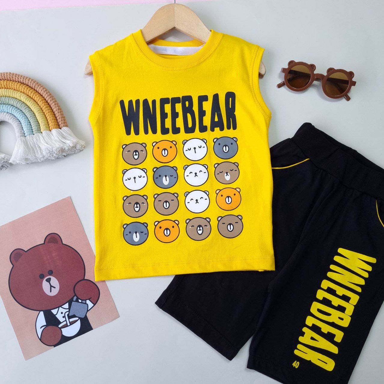 عکس تاپ شلوارک اسپرت  WNEE BEAR - شماره 6