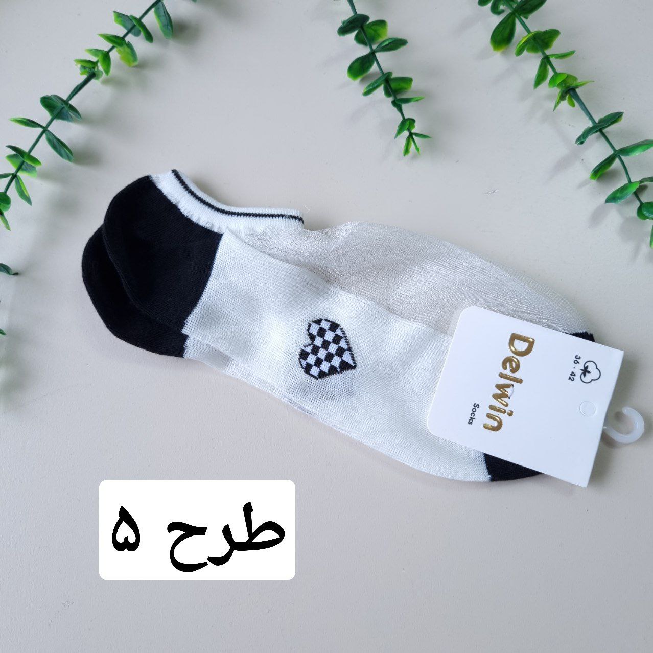 عکس جوراب جلو توری 9سال تا بزرگسال - شماره 6