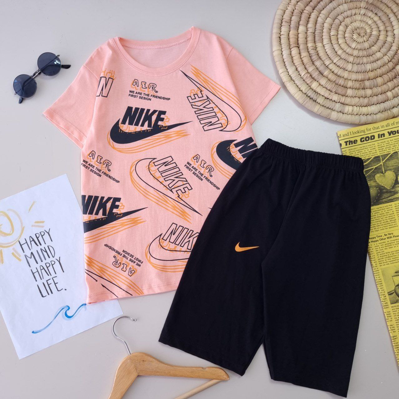 عکس تیشرت شلوارک مارک Nike - شماره 5
