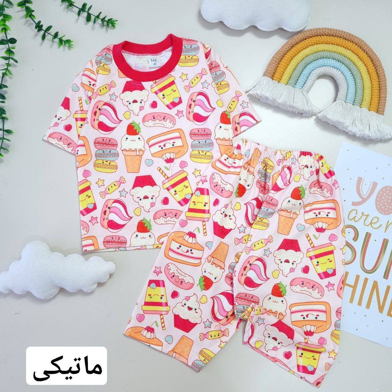 عکس تیشرت شلوارک راحتی لطیفه جدید - شماره 10