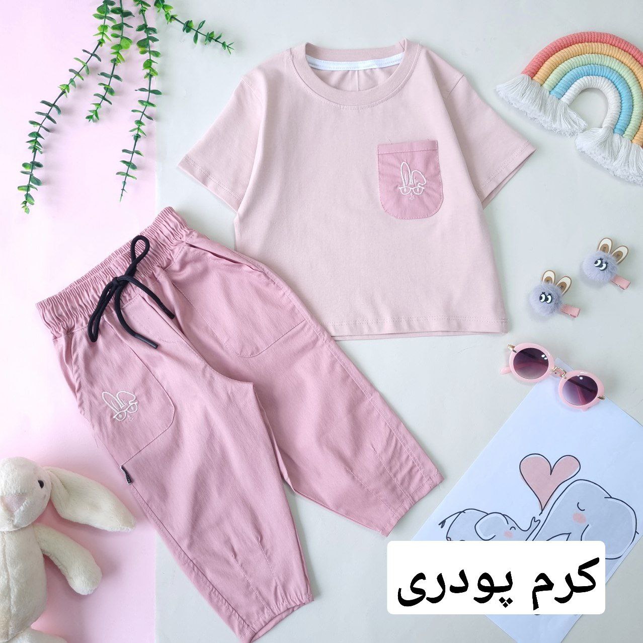 عکس کراپ شلوارک جیب خرگوشی دررنگهای عااالی - شماره 6