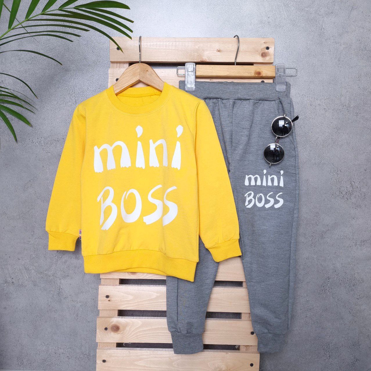 عکس بلوز شلوار Mini Boss - شماره 3