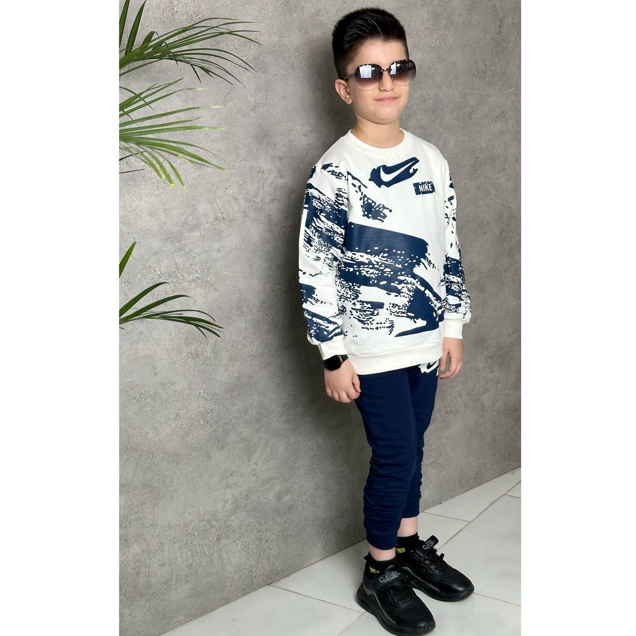 عکس بلوز شلوار آبرنگ نمای نایک - شماره 9