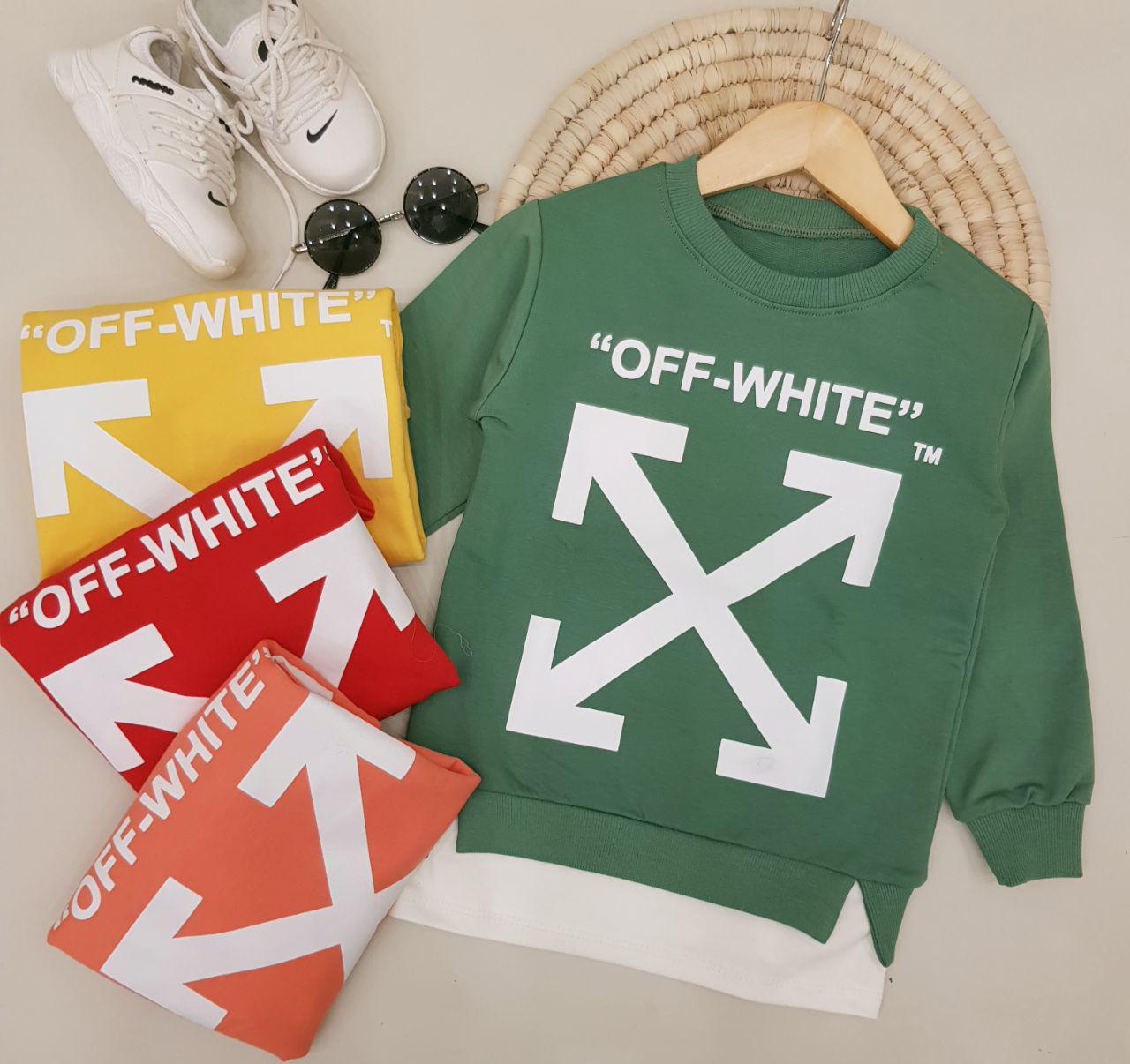 عکس بلوزلانگ OFF WHITE - شماره 1