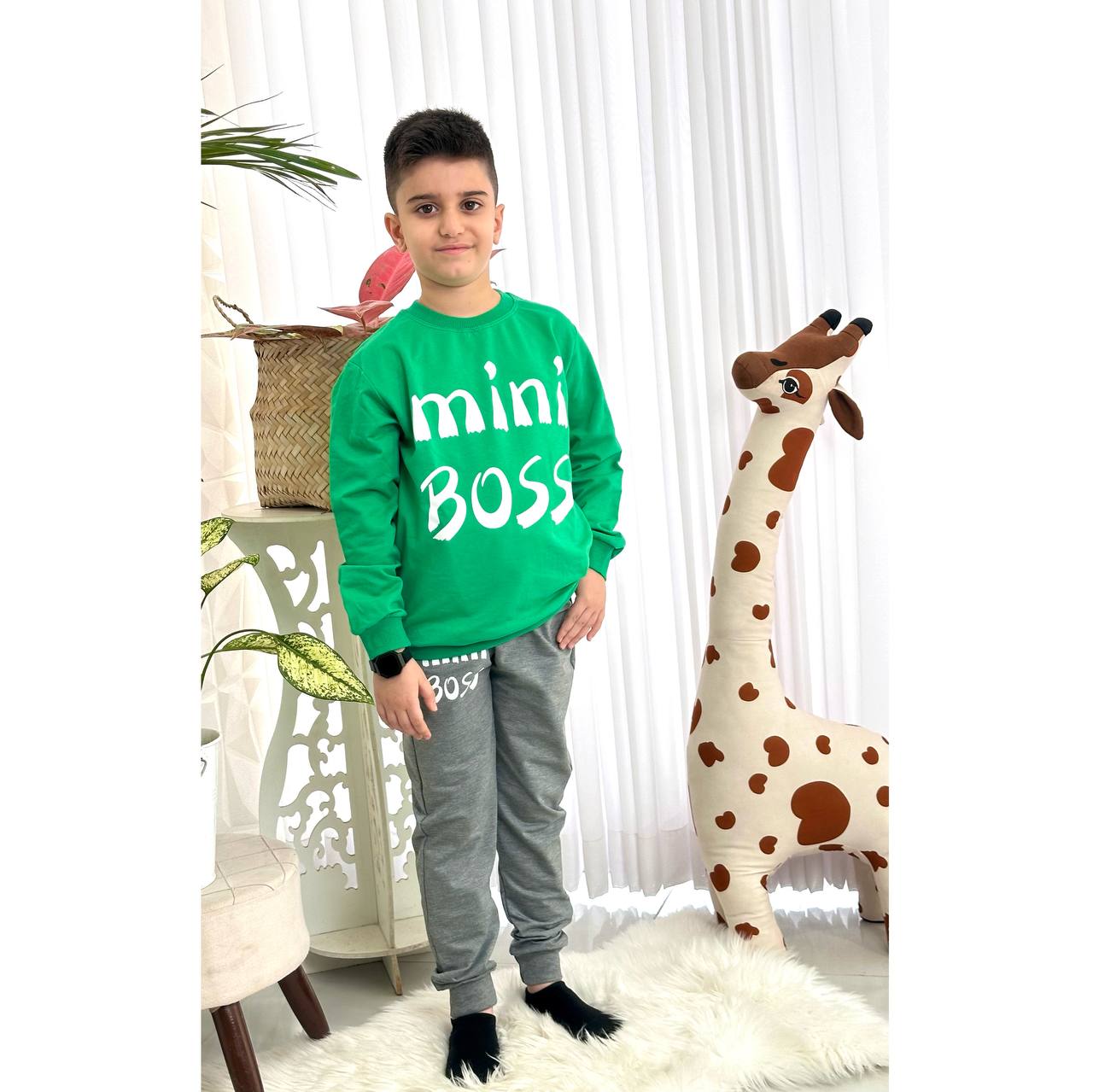 عکس بلوز شلوار Mini Boss - شماره 11