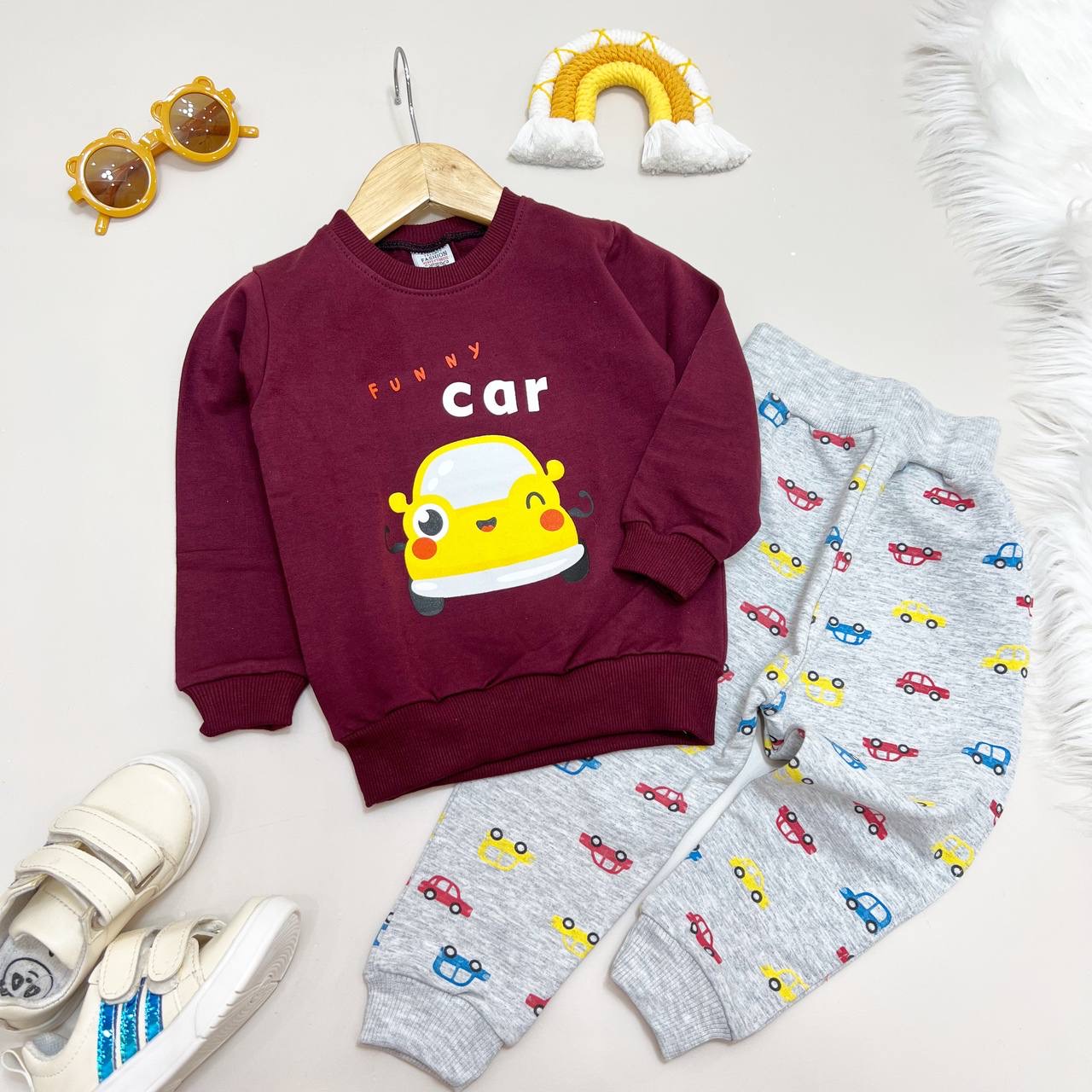 عکس بلوز شلوار Car - شماره 2