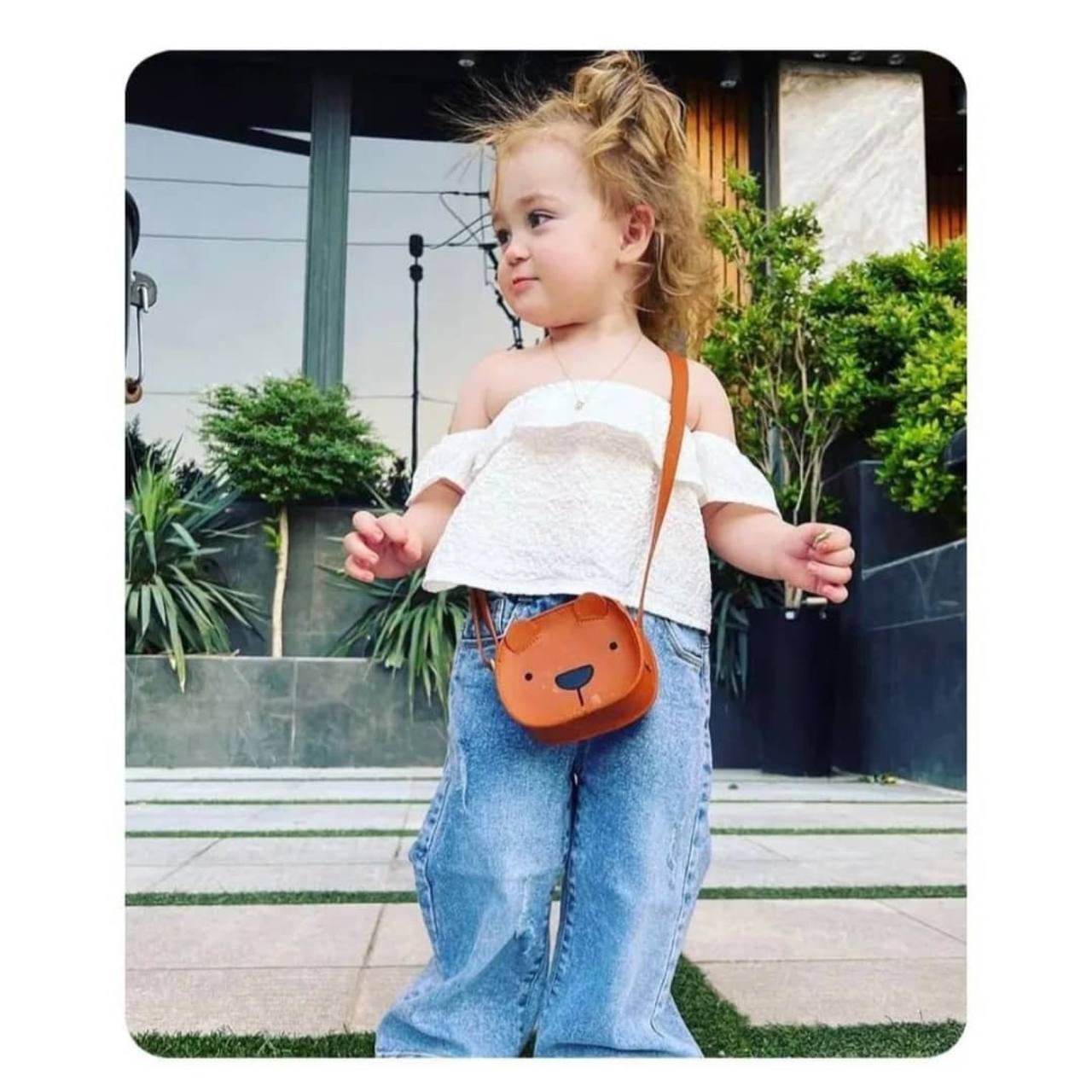 عکس کیف فانتزی  چرم رنگی تبله دار - شماره 15
