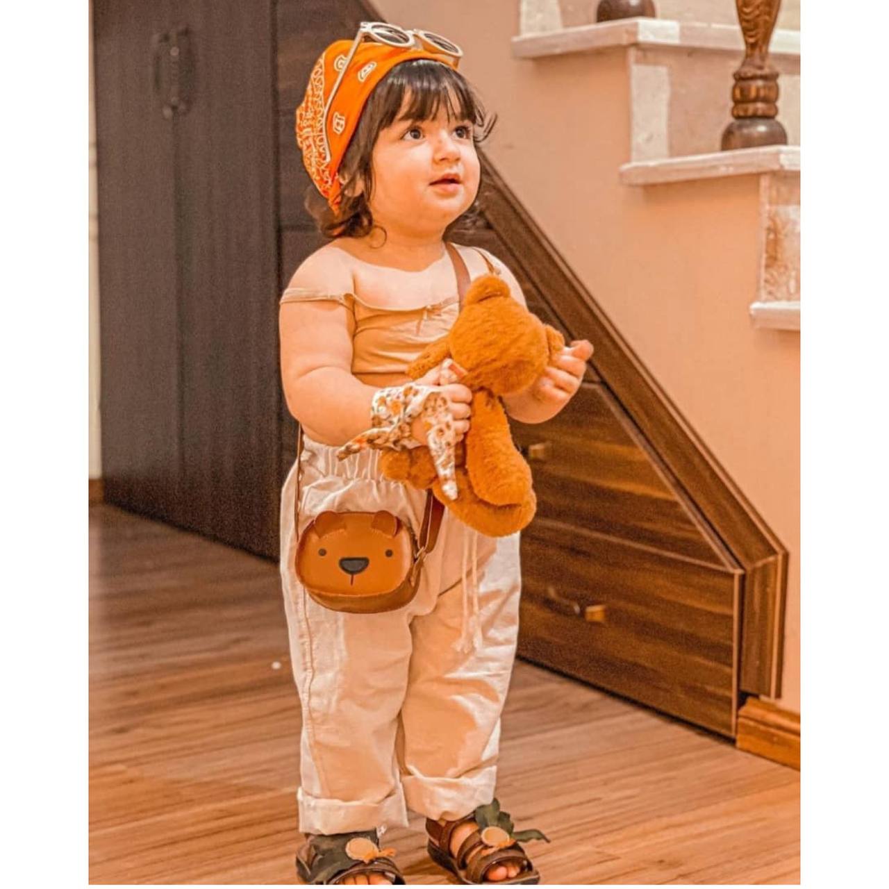 عکس کیف فانتزی  چرم رنگی تبله دار - شماره 18