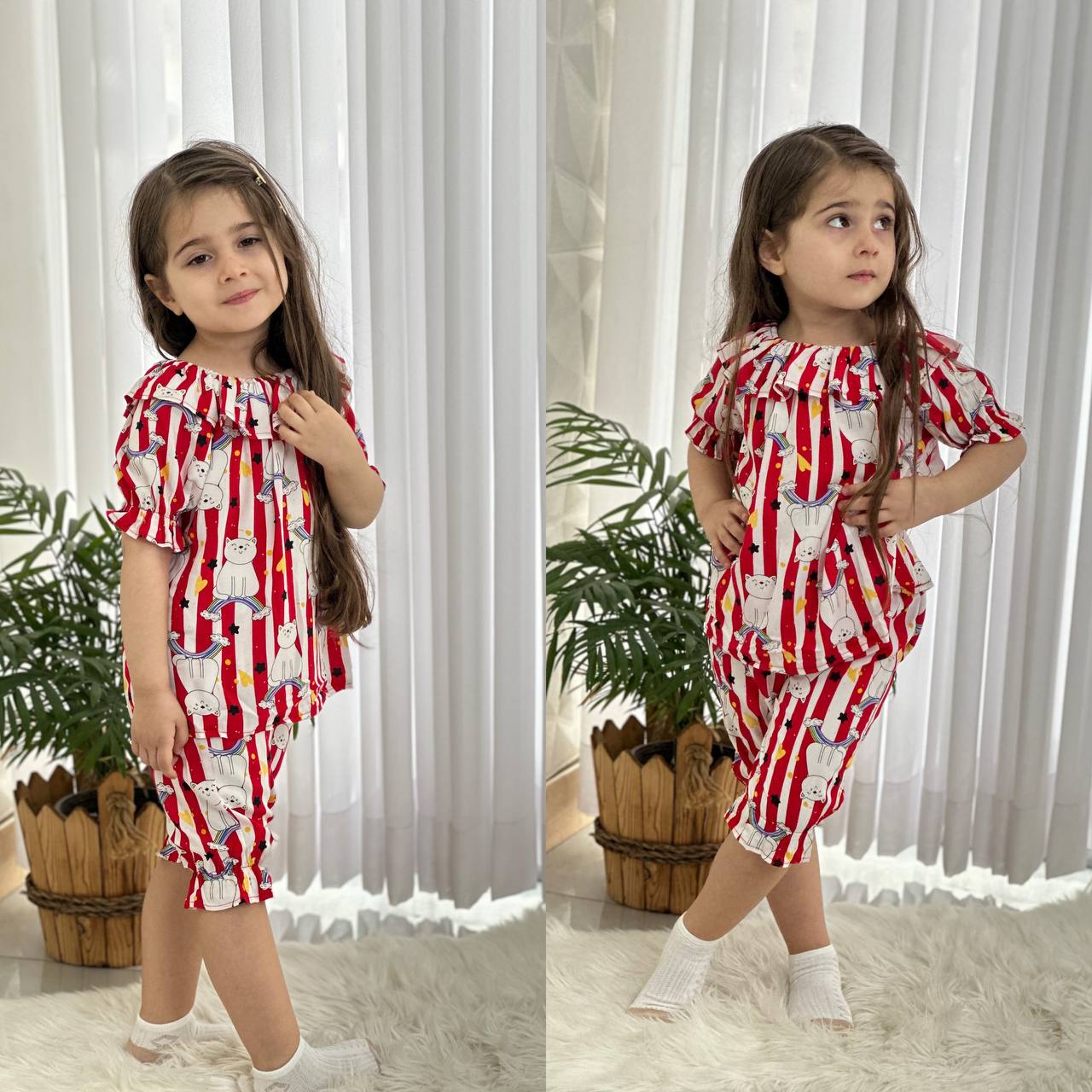 عکس تیشرت شلوارک عالی و خنک رزا - شماره 13