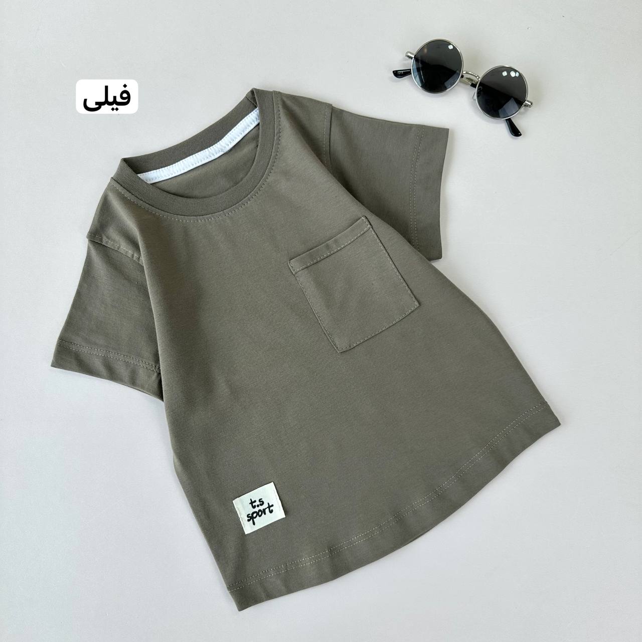 عکس تک تیشرت جیبدار اسپرت - شماره 2