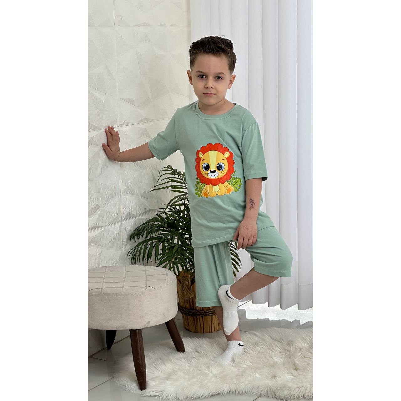 عکس تیشرت شلوارک شیر قهرمان - شماره 17