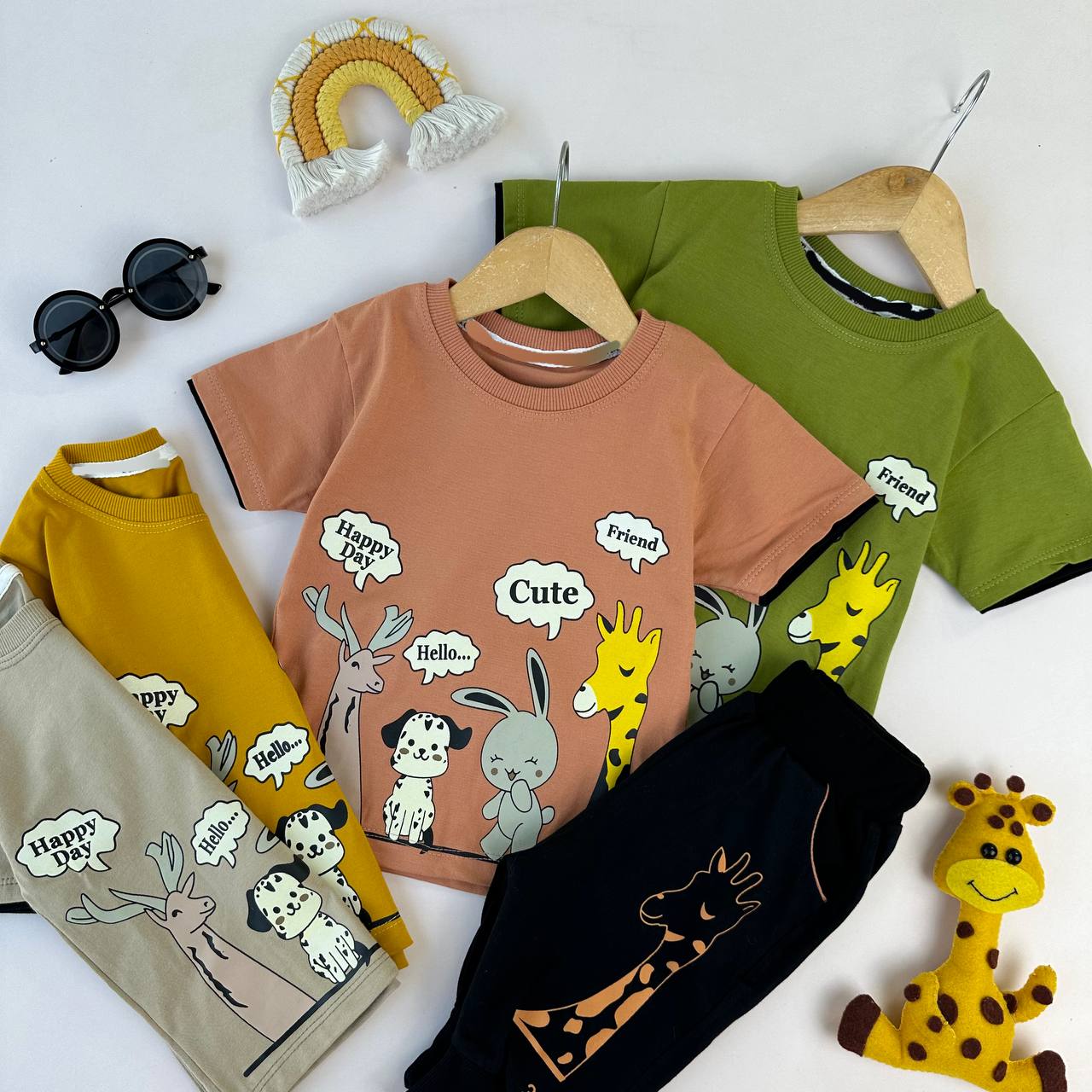 عکس تیشرت شلوارک Friend cute - شماره 9