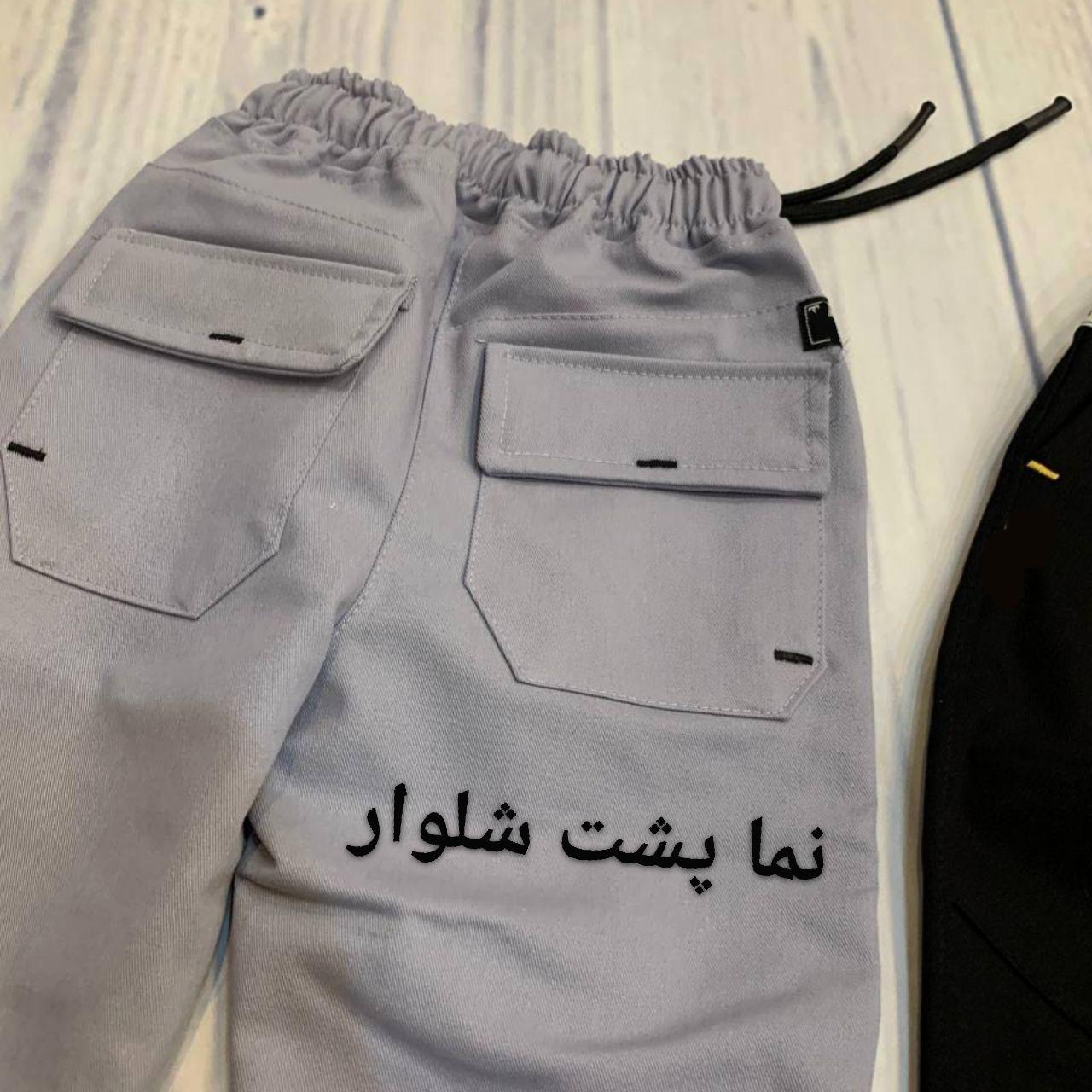 عکس تک شلوارکتان مچدارTS - شماره 6