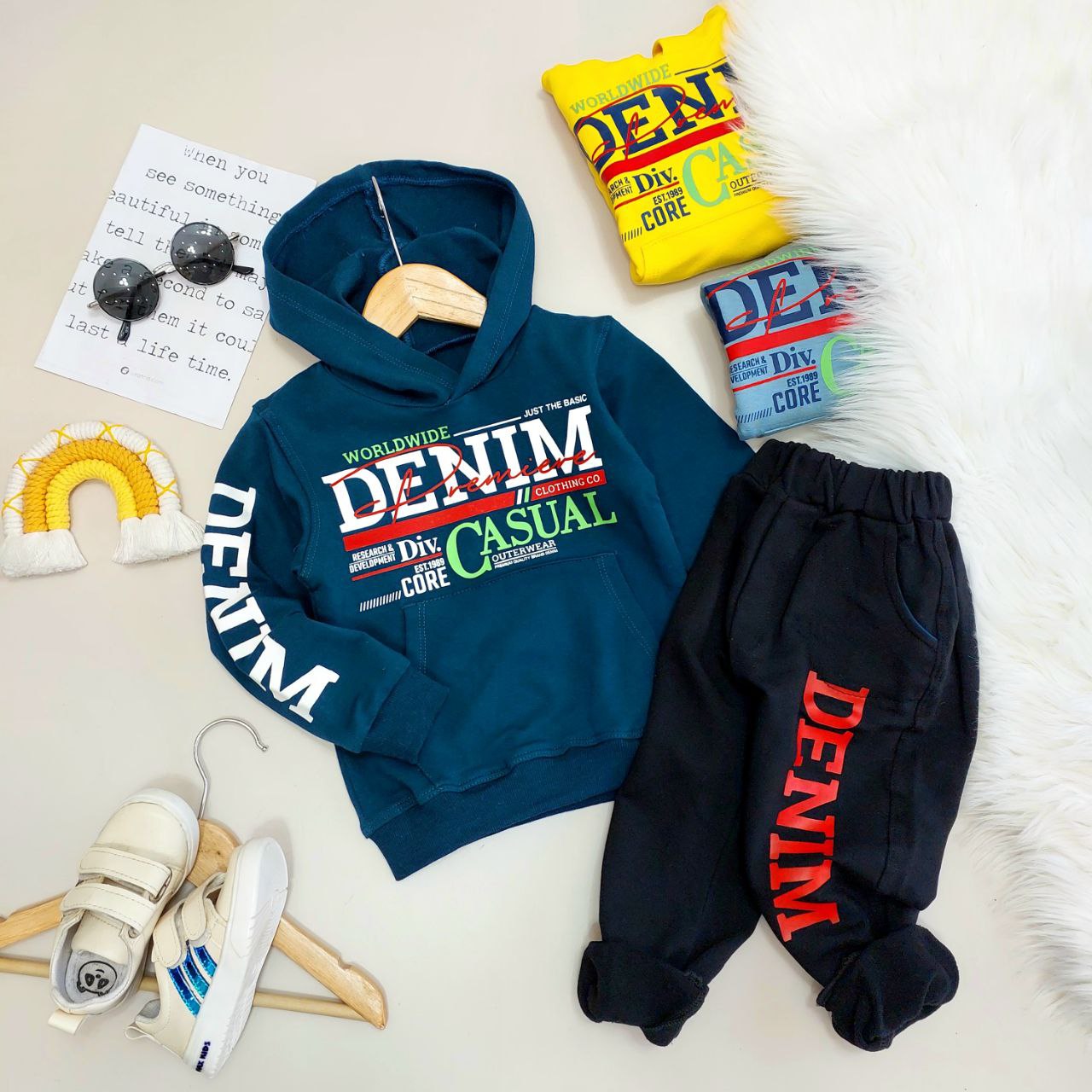 عکس هودی شلوار DENIM - شماره 1
