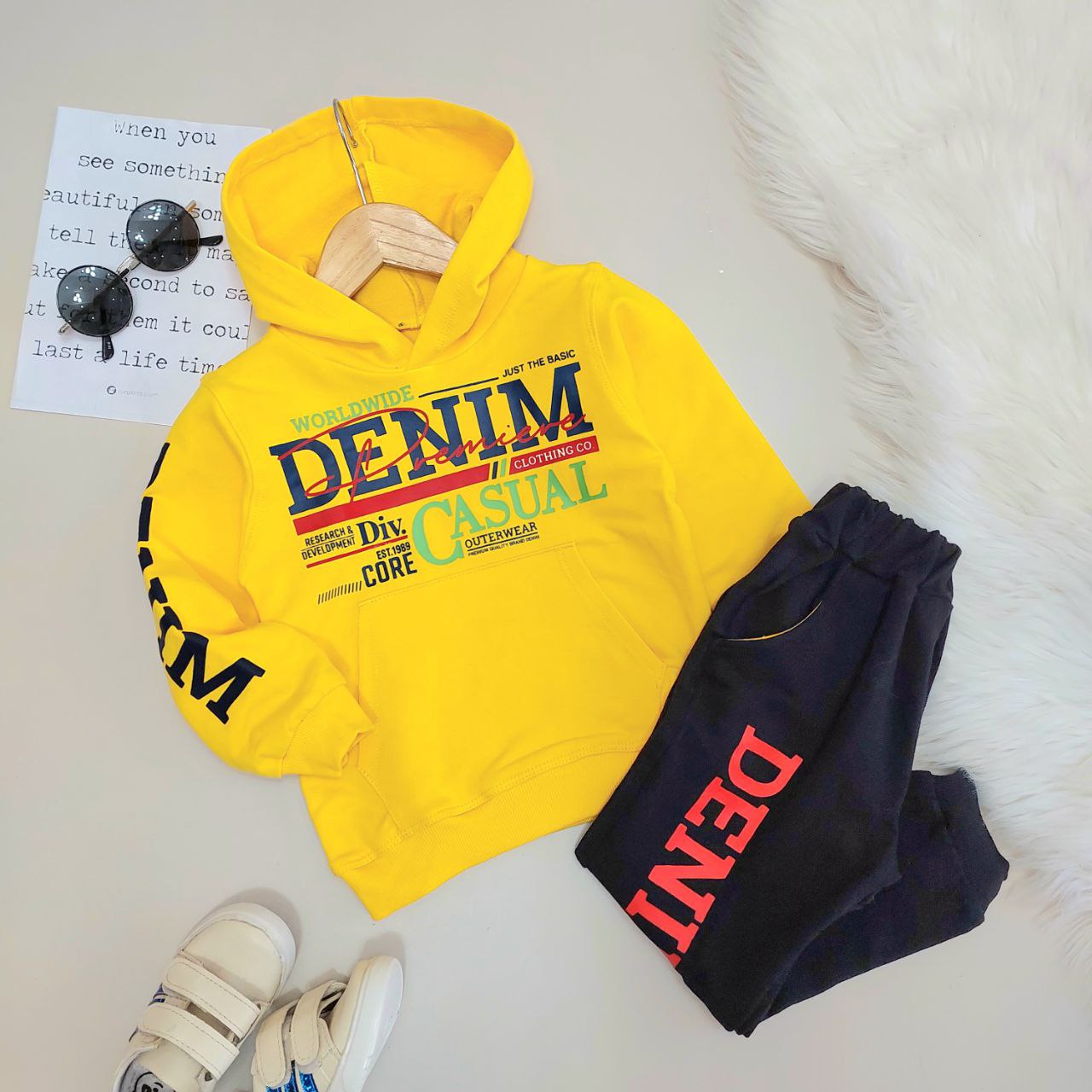 عکس هودی شلوار DENIM - شماره 3