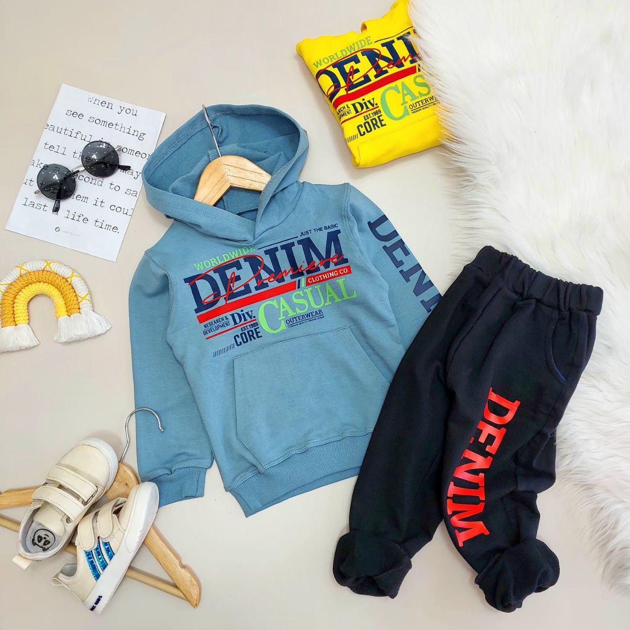 عکس هودی شلوار DENIM - شماره 4