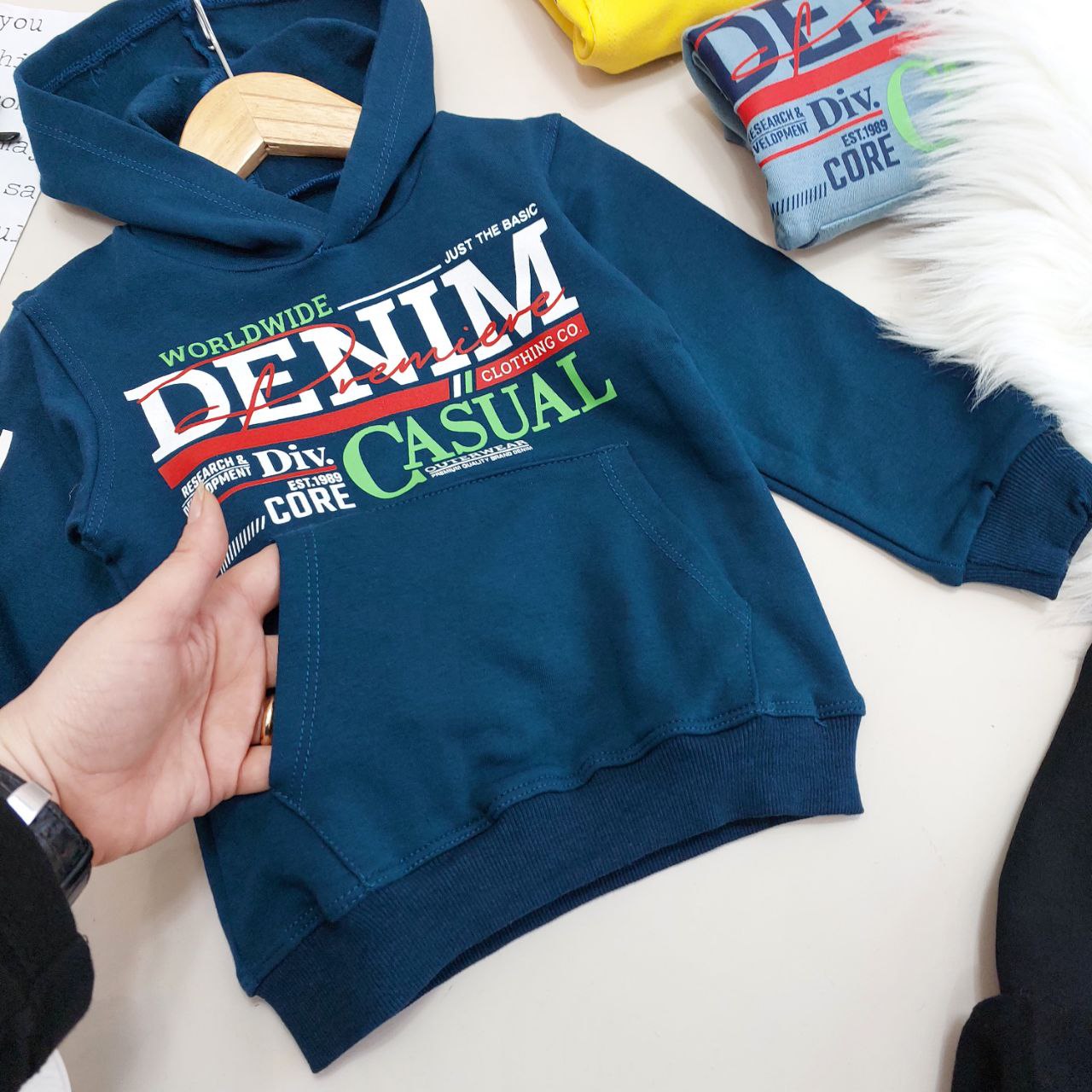 عکس هودی شلوار DENIM - شماره 5