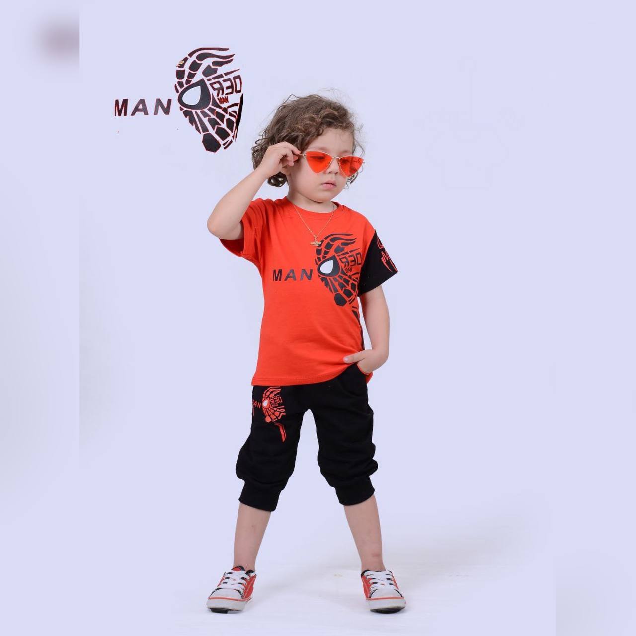 عکس تیشرت شلوارک مرد عنکبوتی MAN - شماره 10