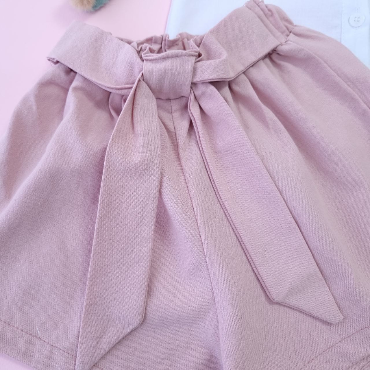 عکس تاپ شلوارک سینه گلدوزی عسل - شماره 8