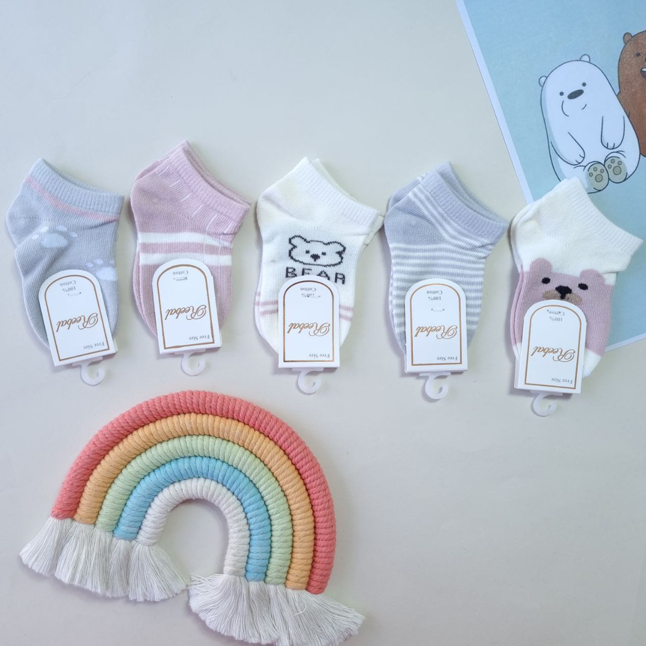 عکس جوراب پنجه BEAR اعلا - شماره 2
