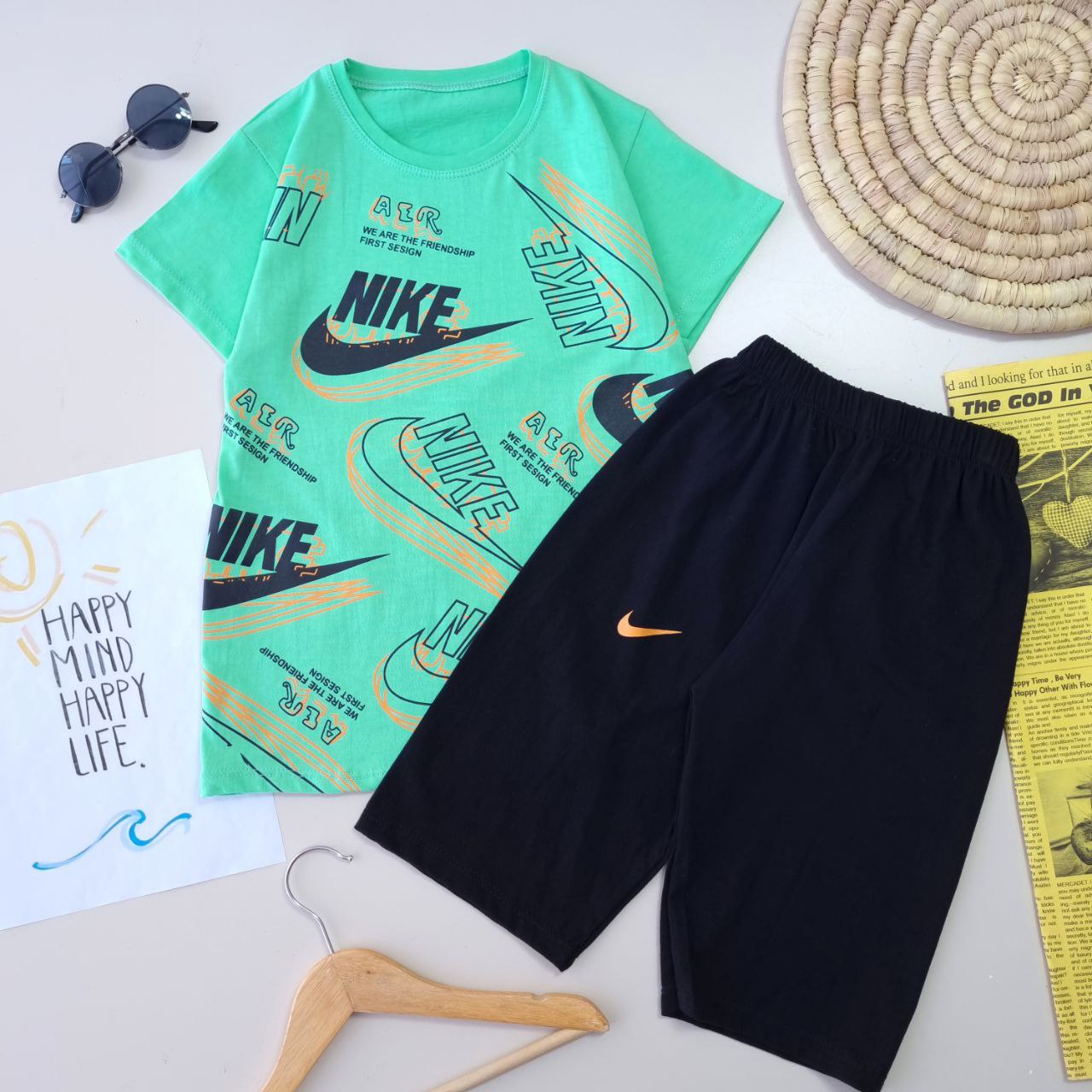 عکس تیشرت شلوارک مارک Nike - شماره 4