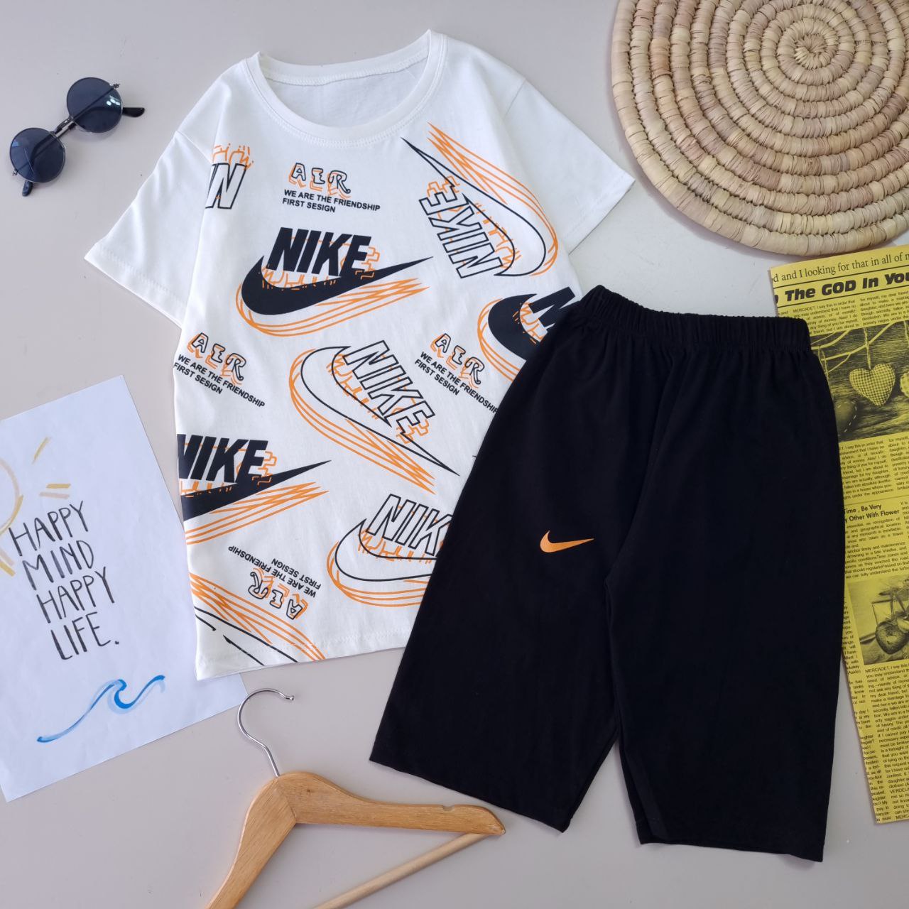 عکس تیشرت شلوارک مارک Nike - شماره 2