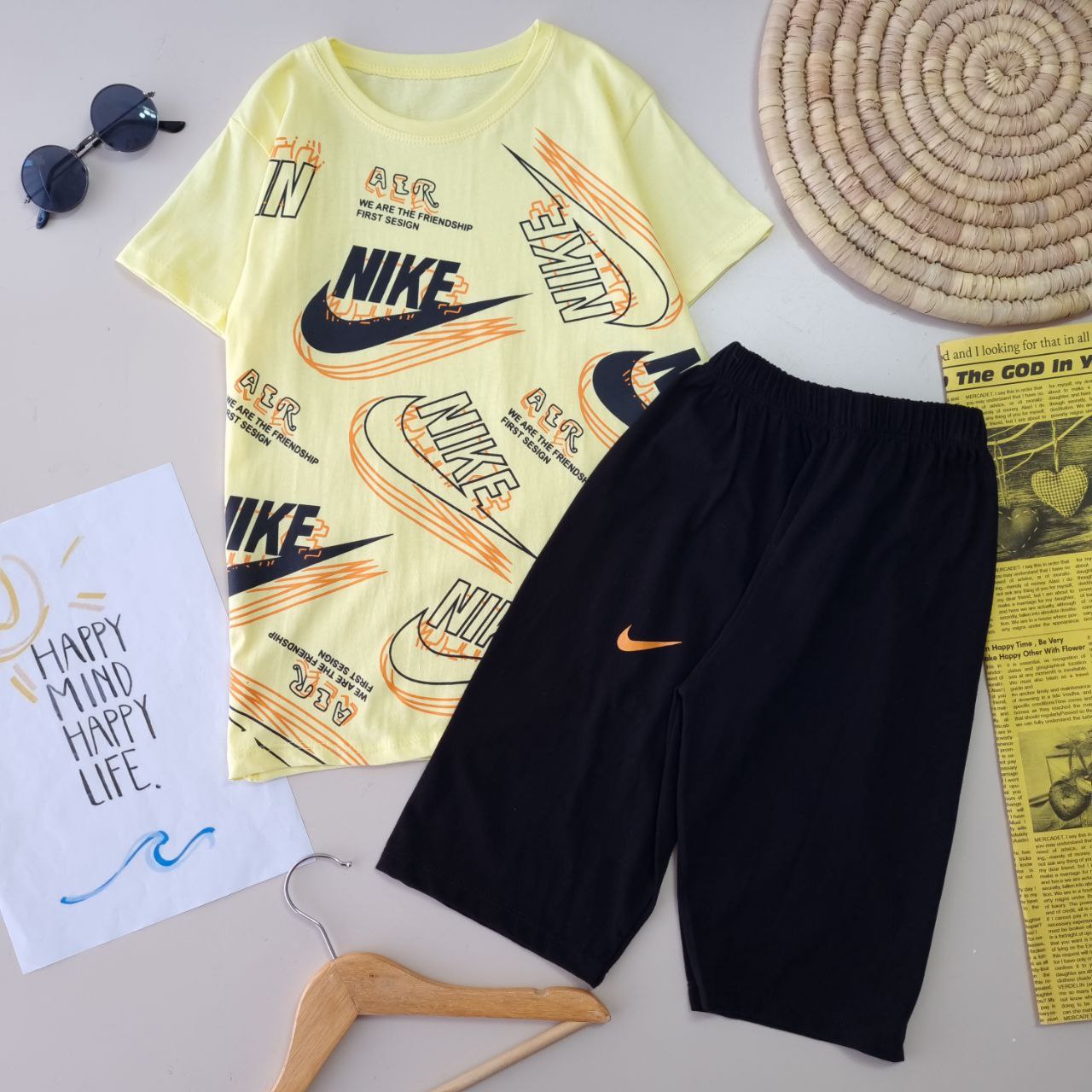 عکس تیشرت شلوارک مارک Nike - شماره 3