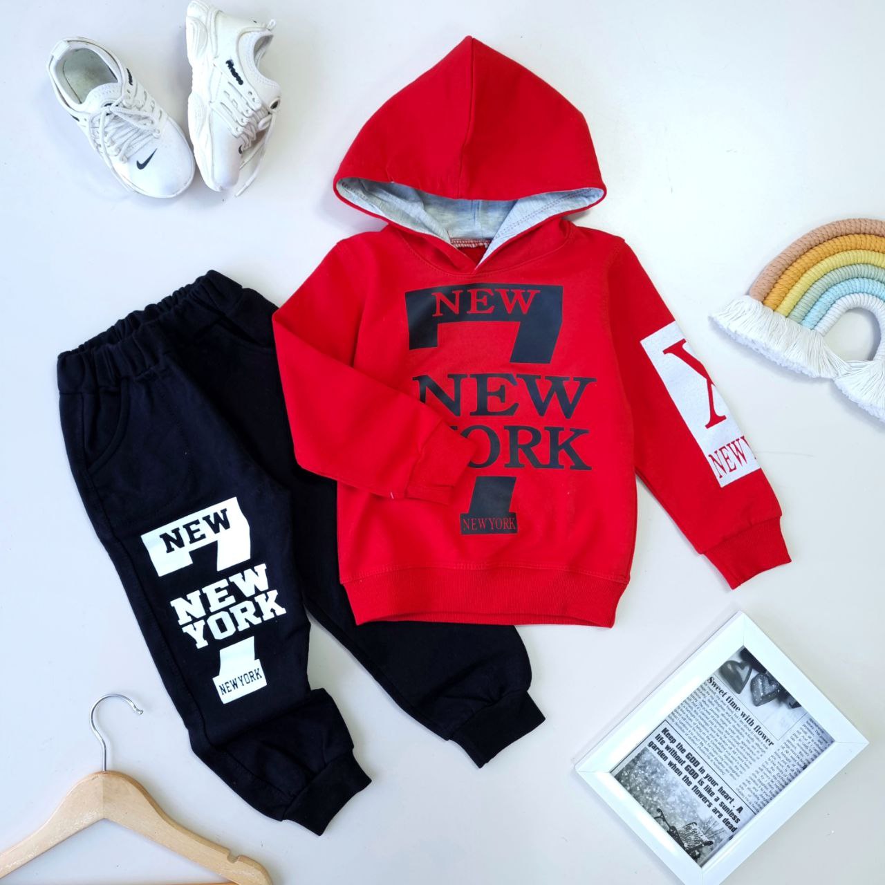 عکس هودی شلوار New York - شماره 5
