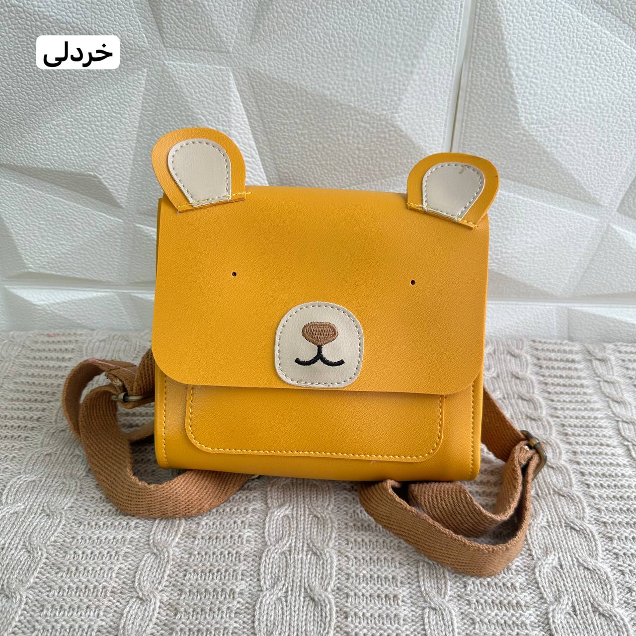عکس کوله چرم خرسی(شارژ مجدد) - شماره 6
