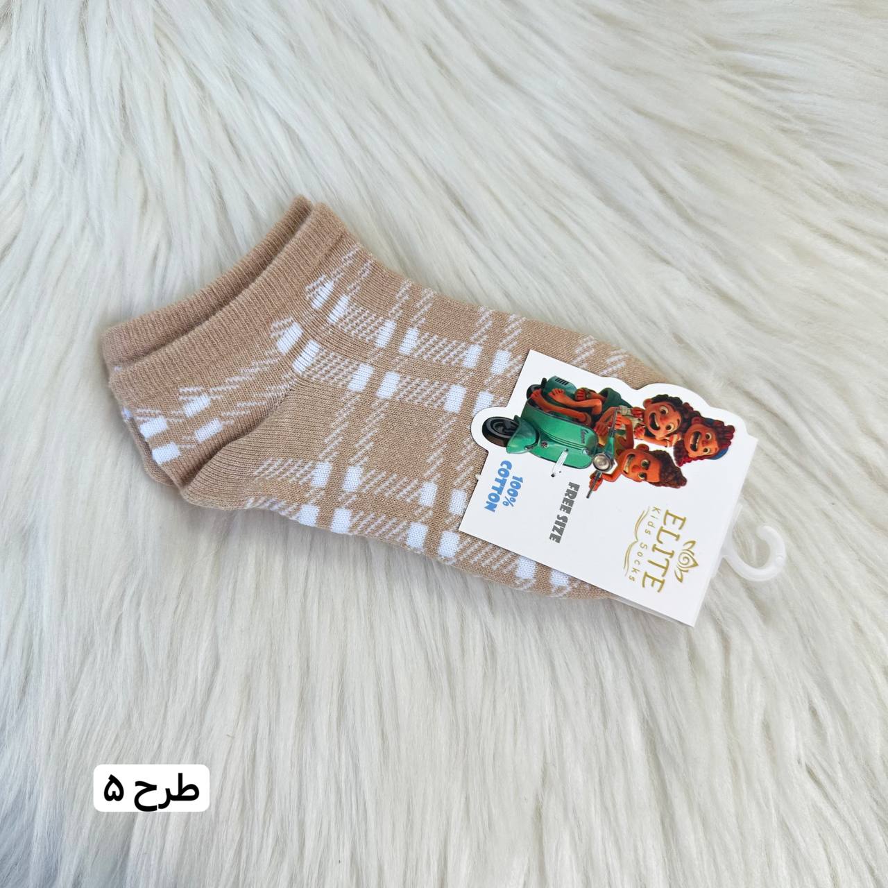 عکس جوراب خرس و گل - شماره 6