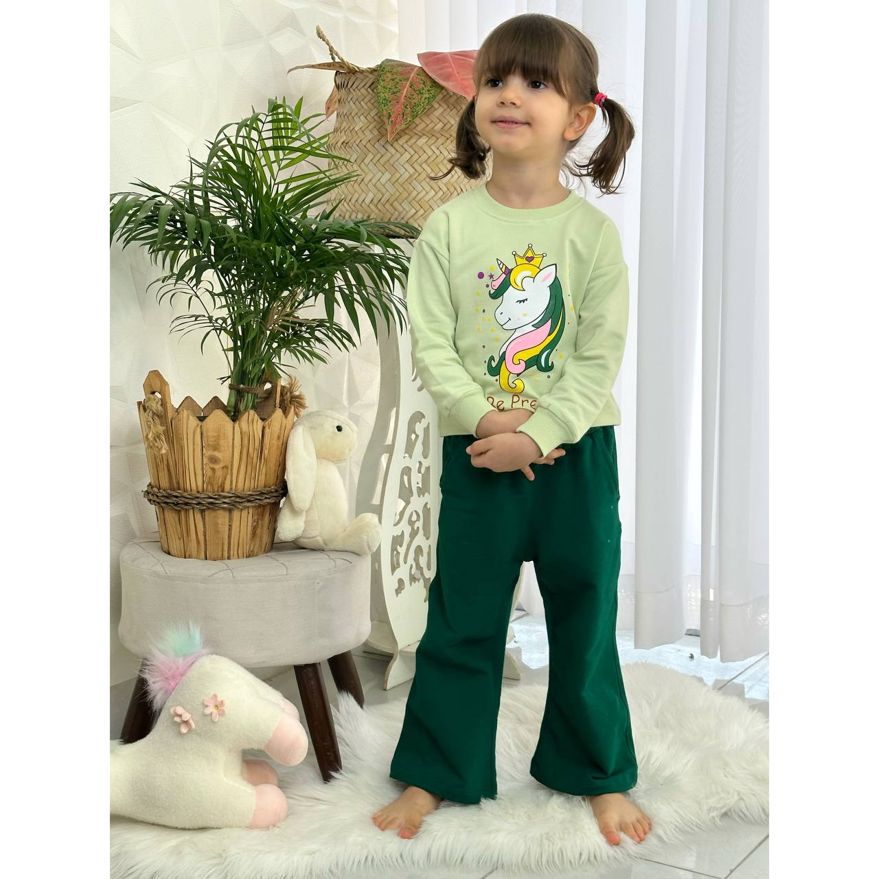 عکس کراپ شلوار تک شاخ Pretty - شماره 9