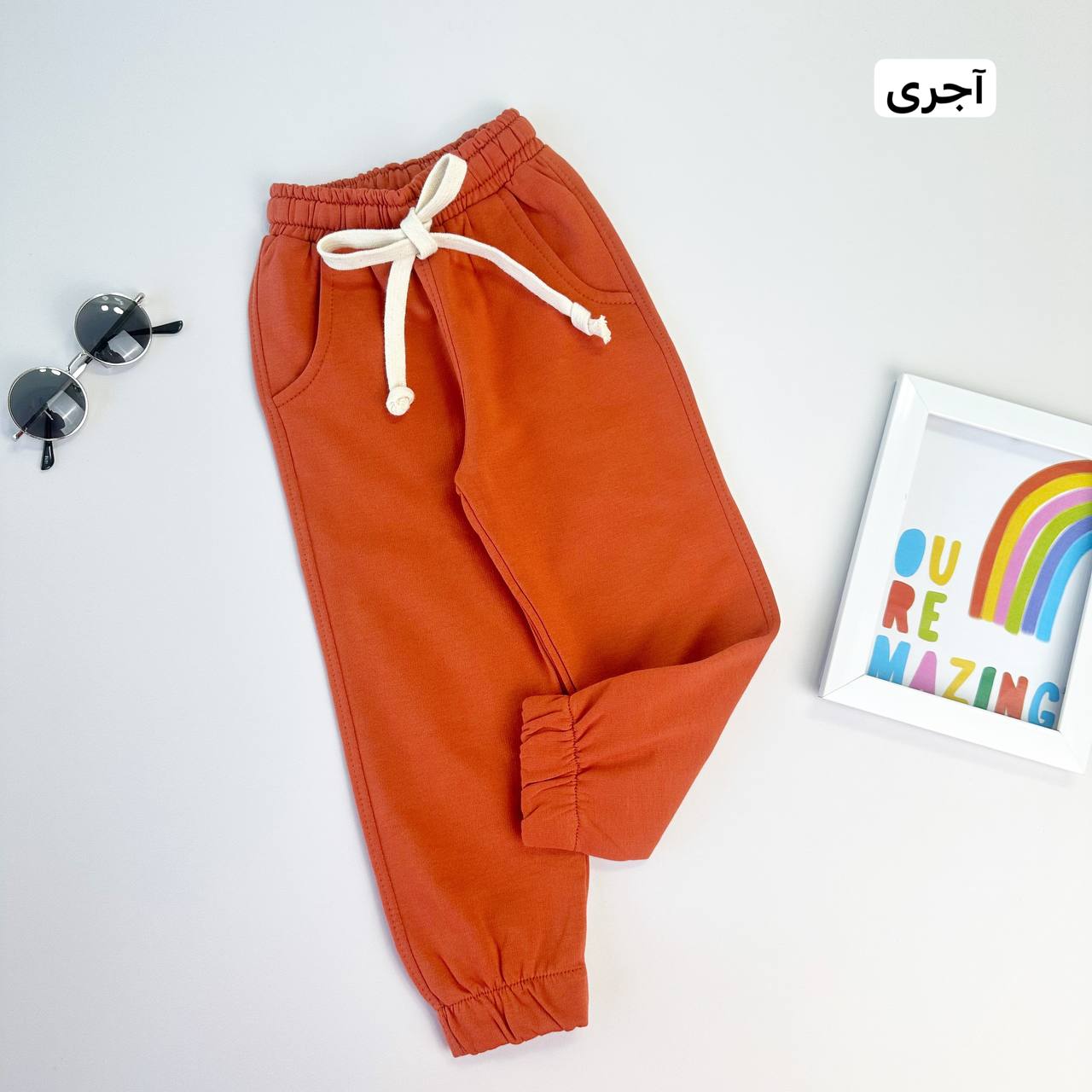 عکس تک شلوار جاگر مچدار بارنگبندی عالی - شماره 13