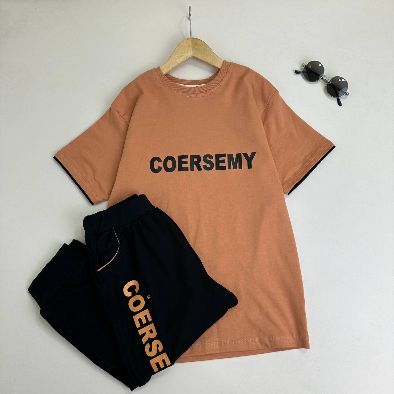 عکس تیشرت شلوارک سایز بزرگ COERSEMY - شماره 4