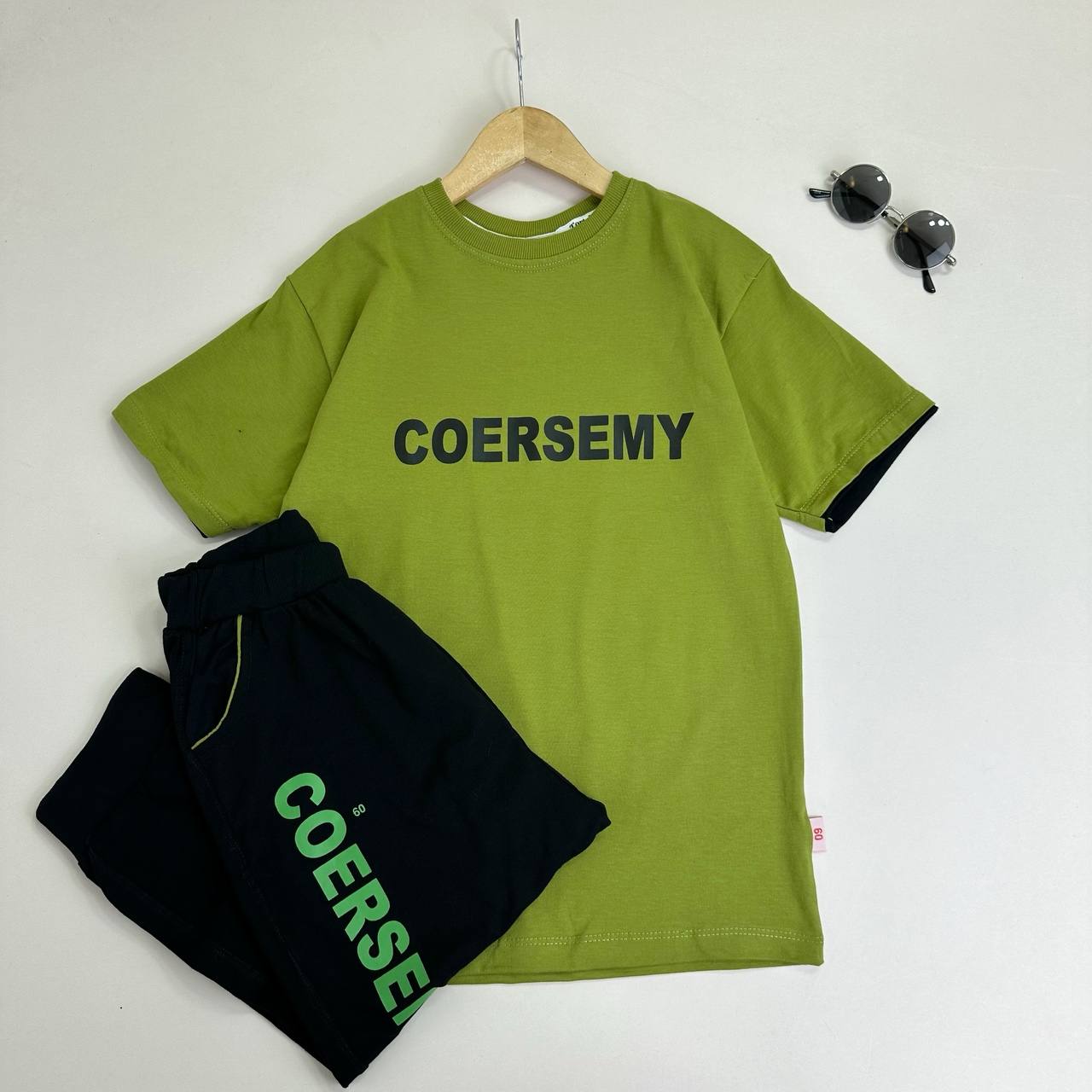 عکس تیشرت شلوارک سایز بزرگ COERSEMY - شماره 5