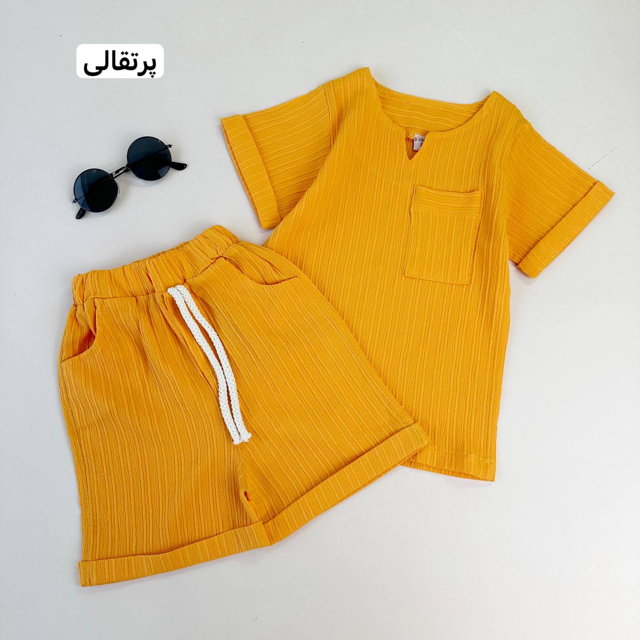 عکس شومیز شلوارک یقه کوبایی پرفروش شارژ شد - شماره 7
