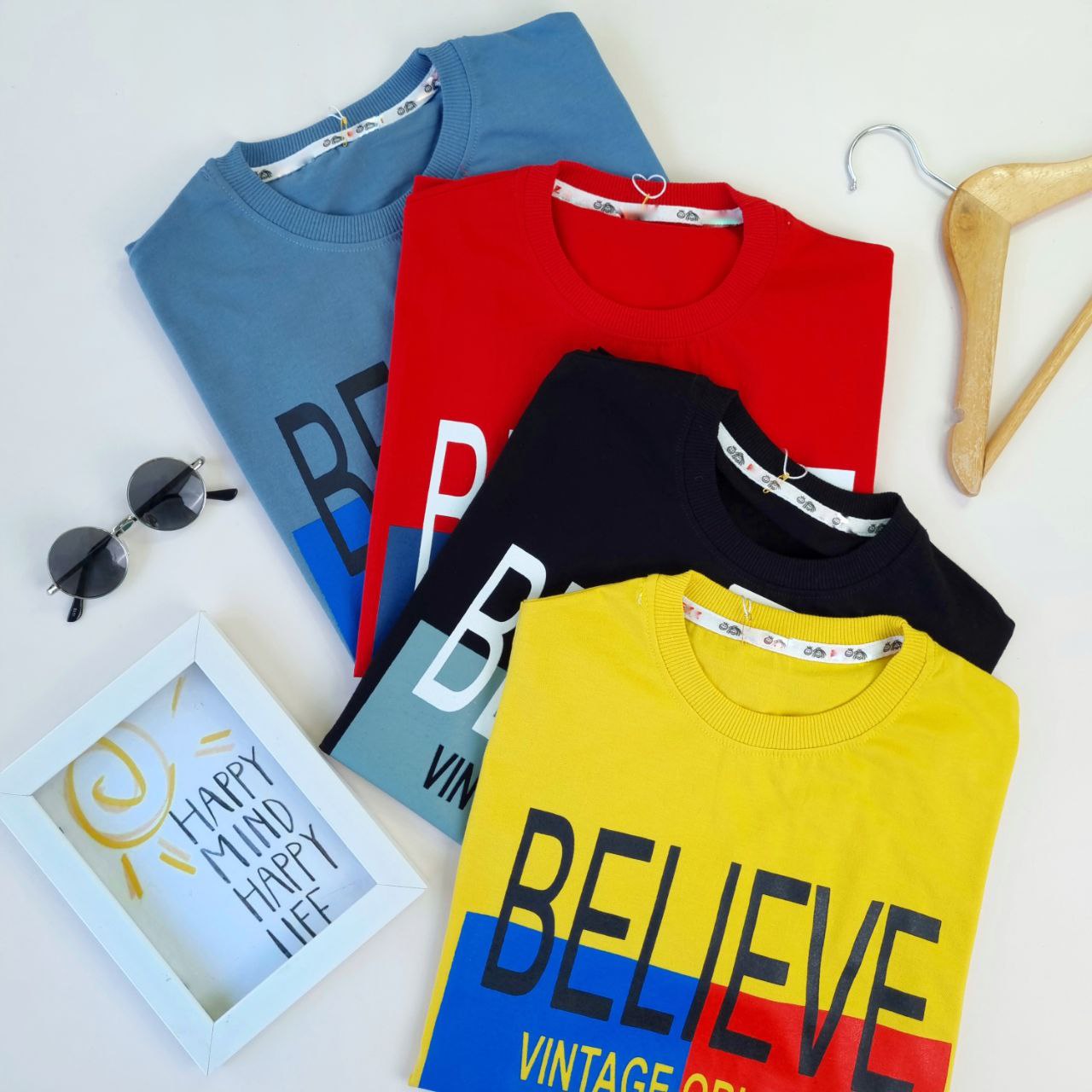 عکس تک تیشرت عالیه Believe سایزبزرگ - شماره 1