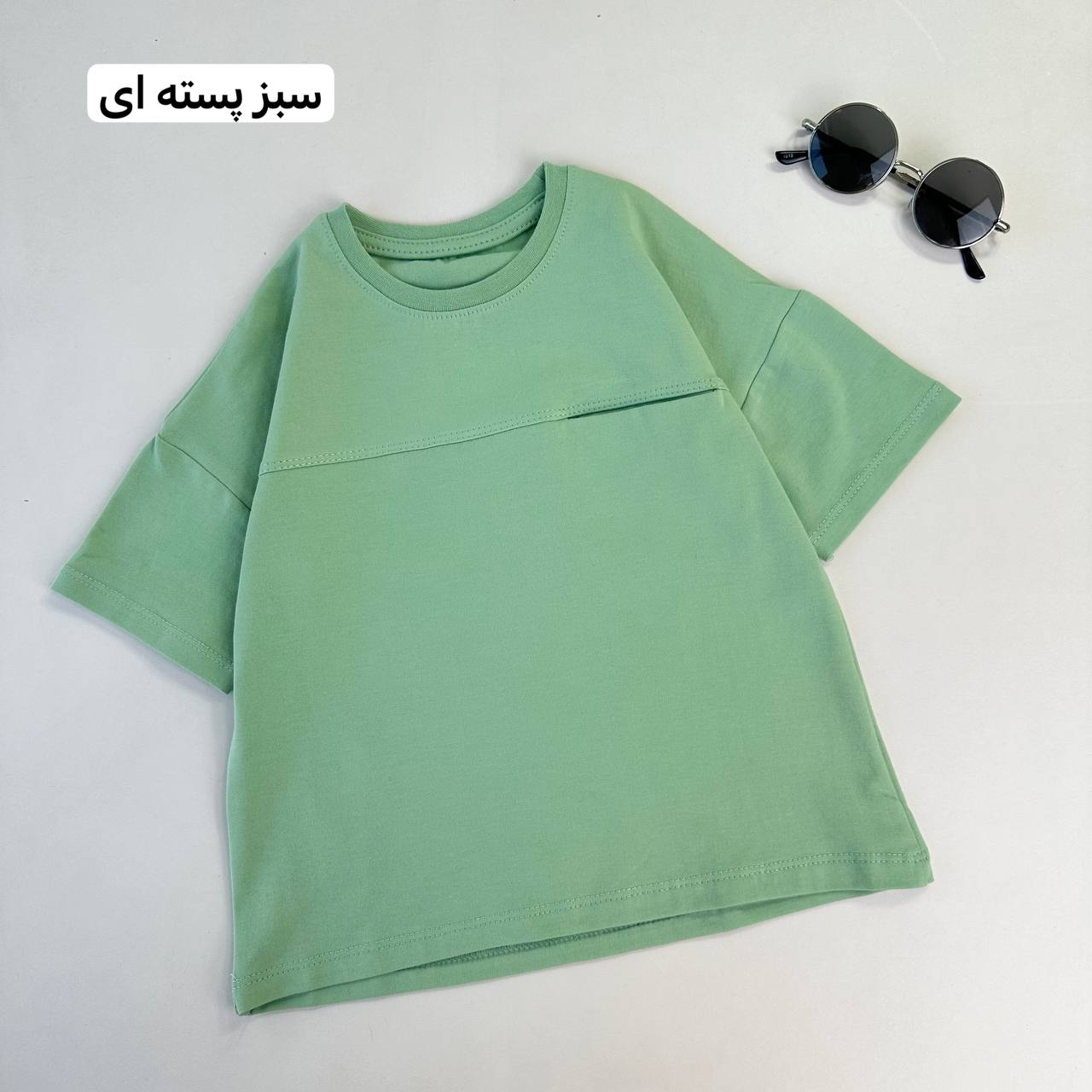 عکس تک تیشرت رنگی جیب پنهان - شماره 10