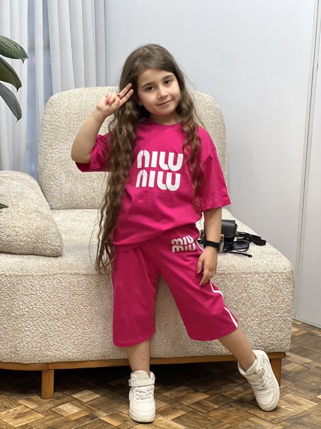 عکس تیشرت شلوارک MIU MIU - شماره 3