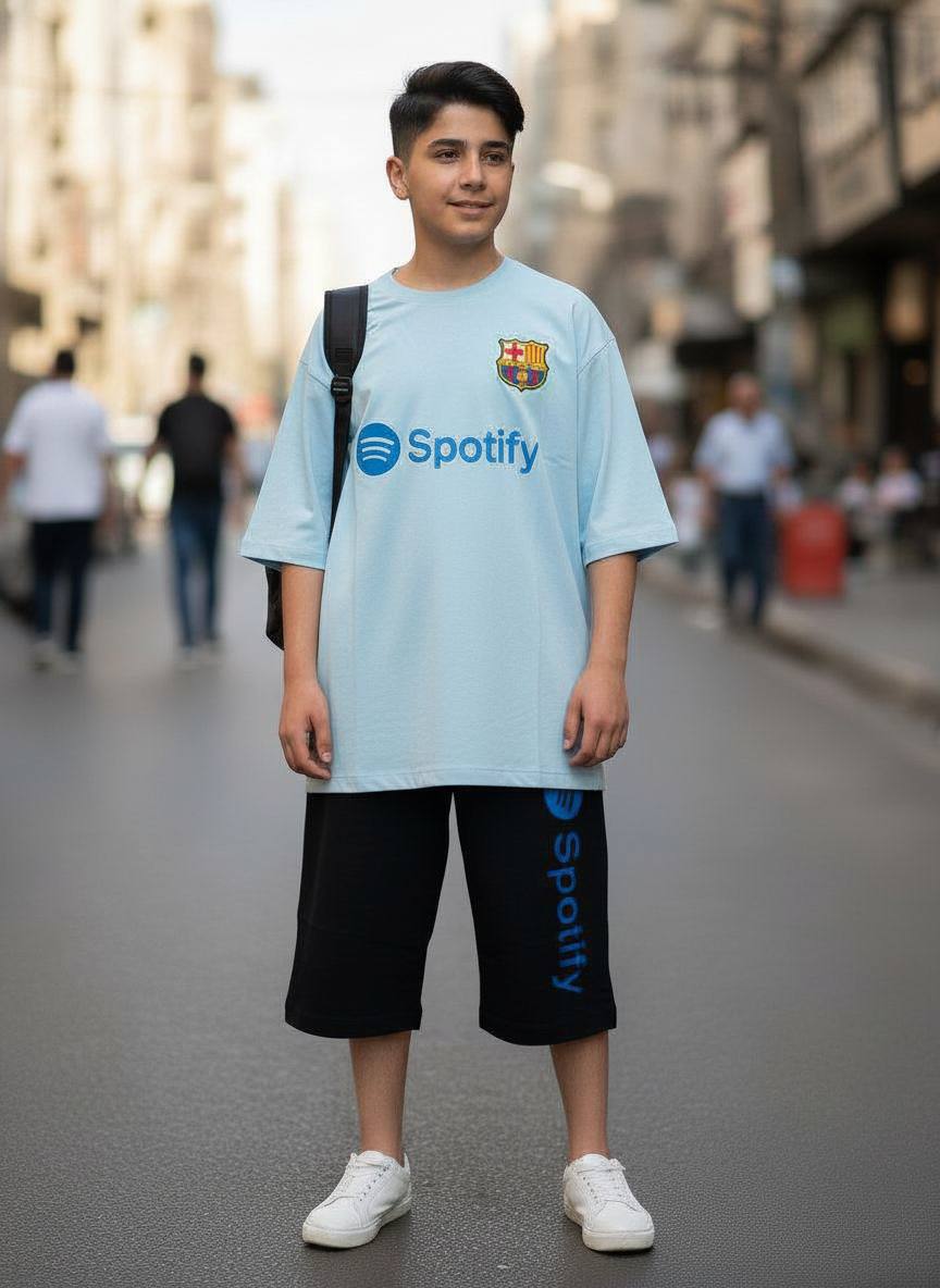 عکس تیشرت شلوارک بارسا Spotify - شماره 10
